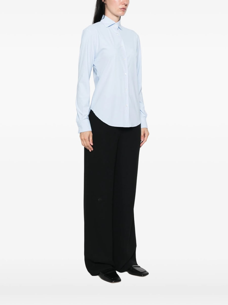 Mazzarelli Mazzarelli Long-sleeve Button-down Shirt, view 3