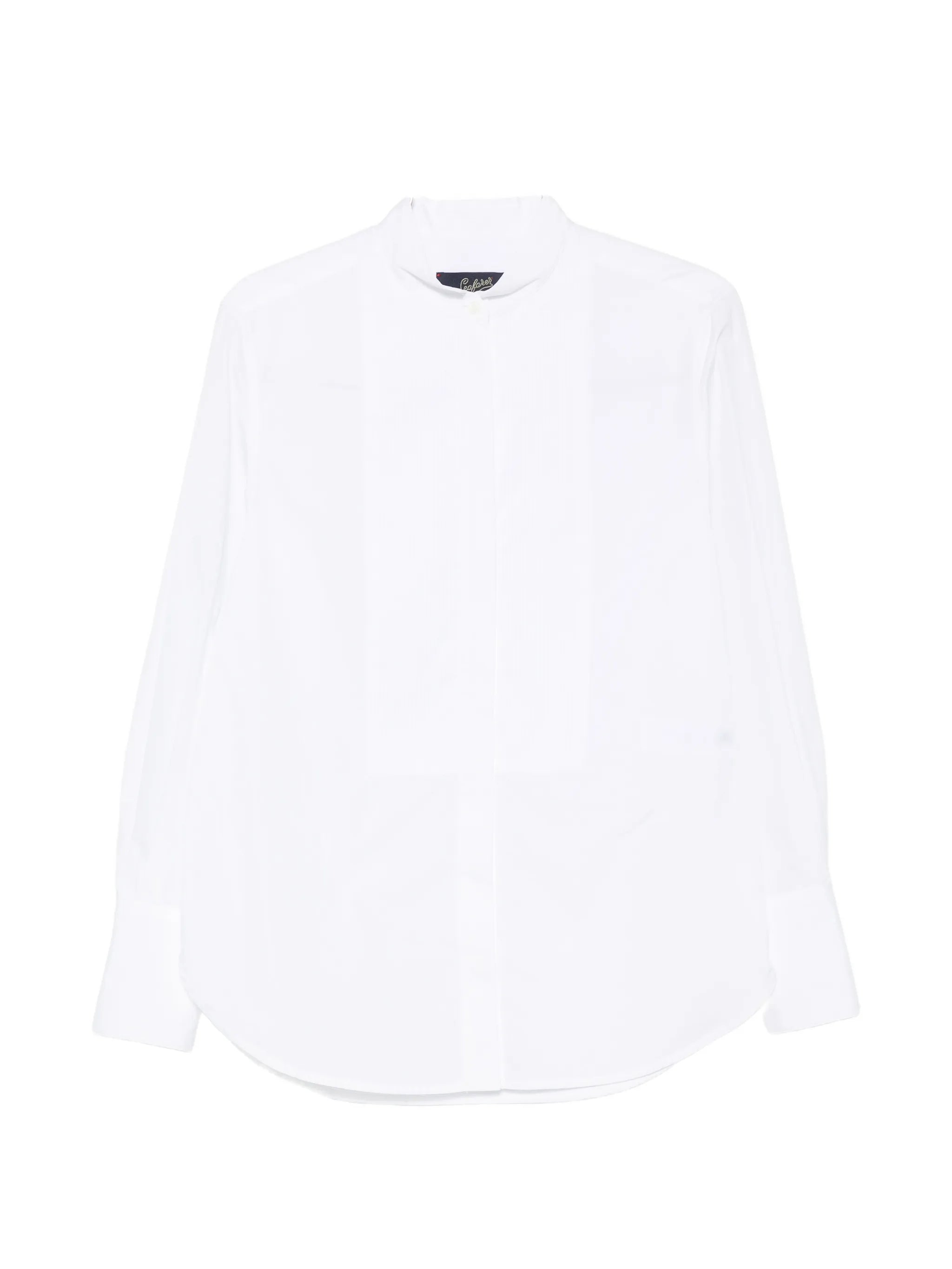 Seafarer Seafarer Bib-front Band-collar Shirt
