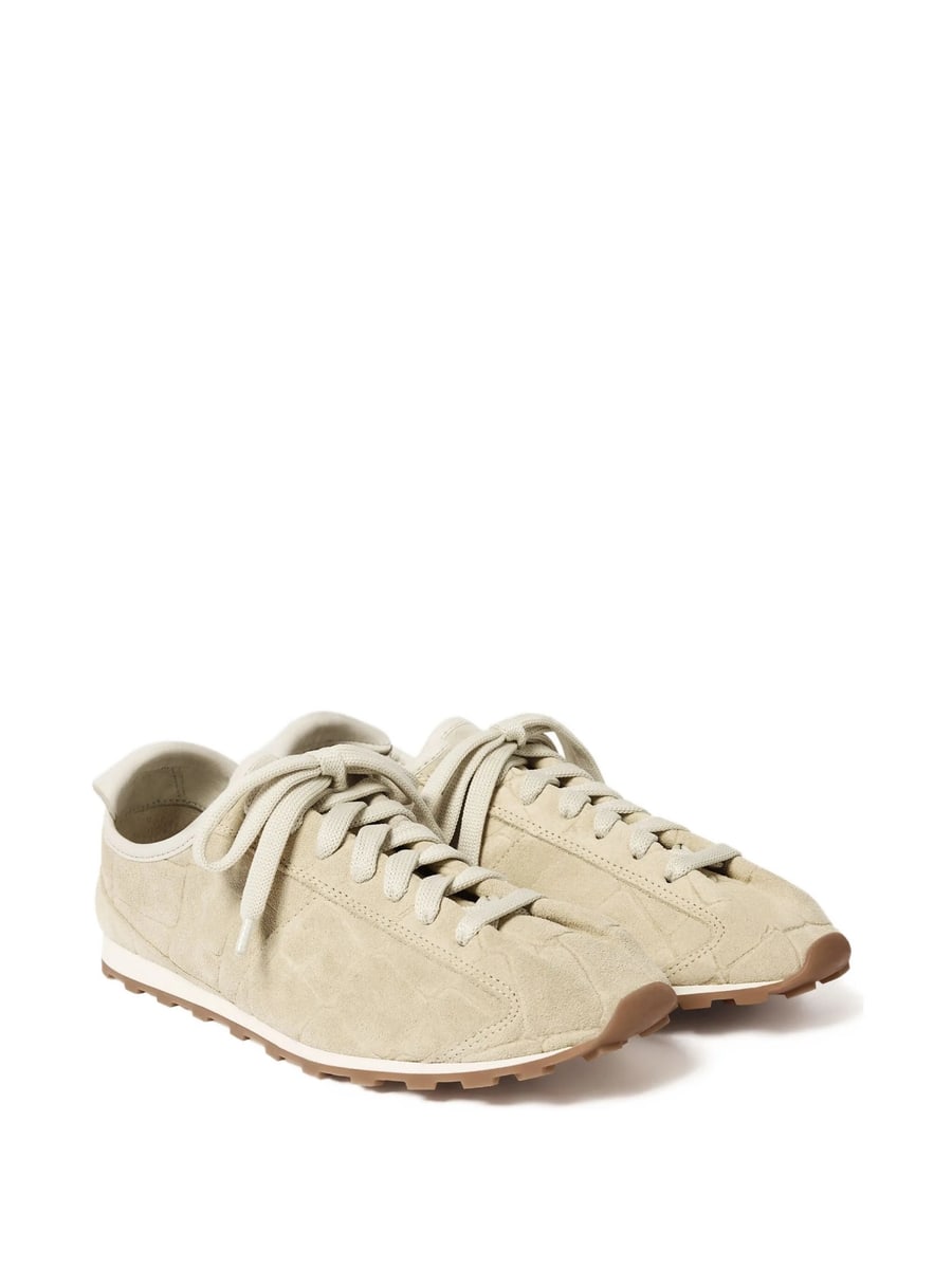 Jacquemus Jacquemus Low-top Suede Sneakers, view 4