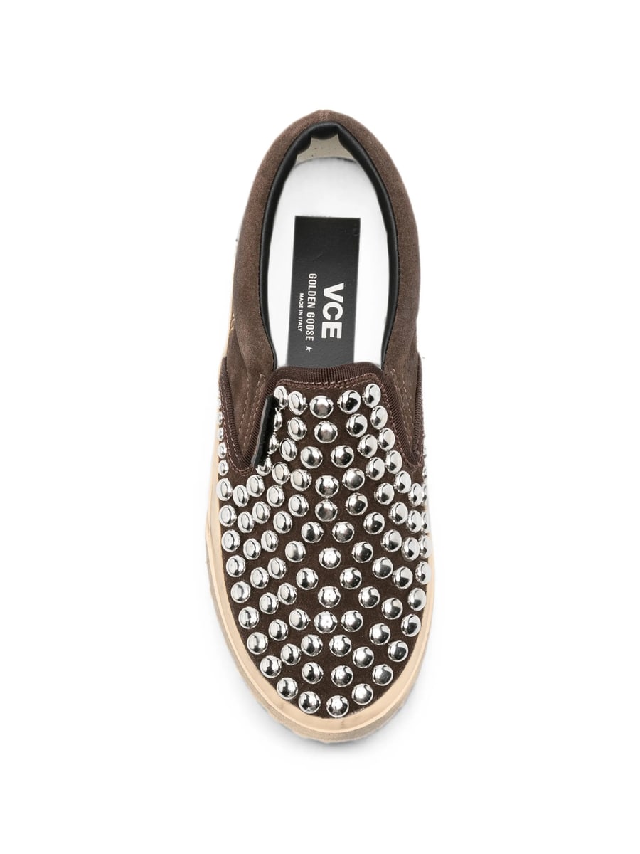 Golden Goose Golden Goose VCE Stud-embellishment Sneakers, view 3