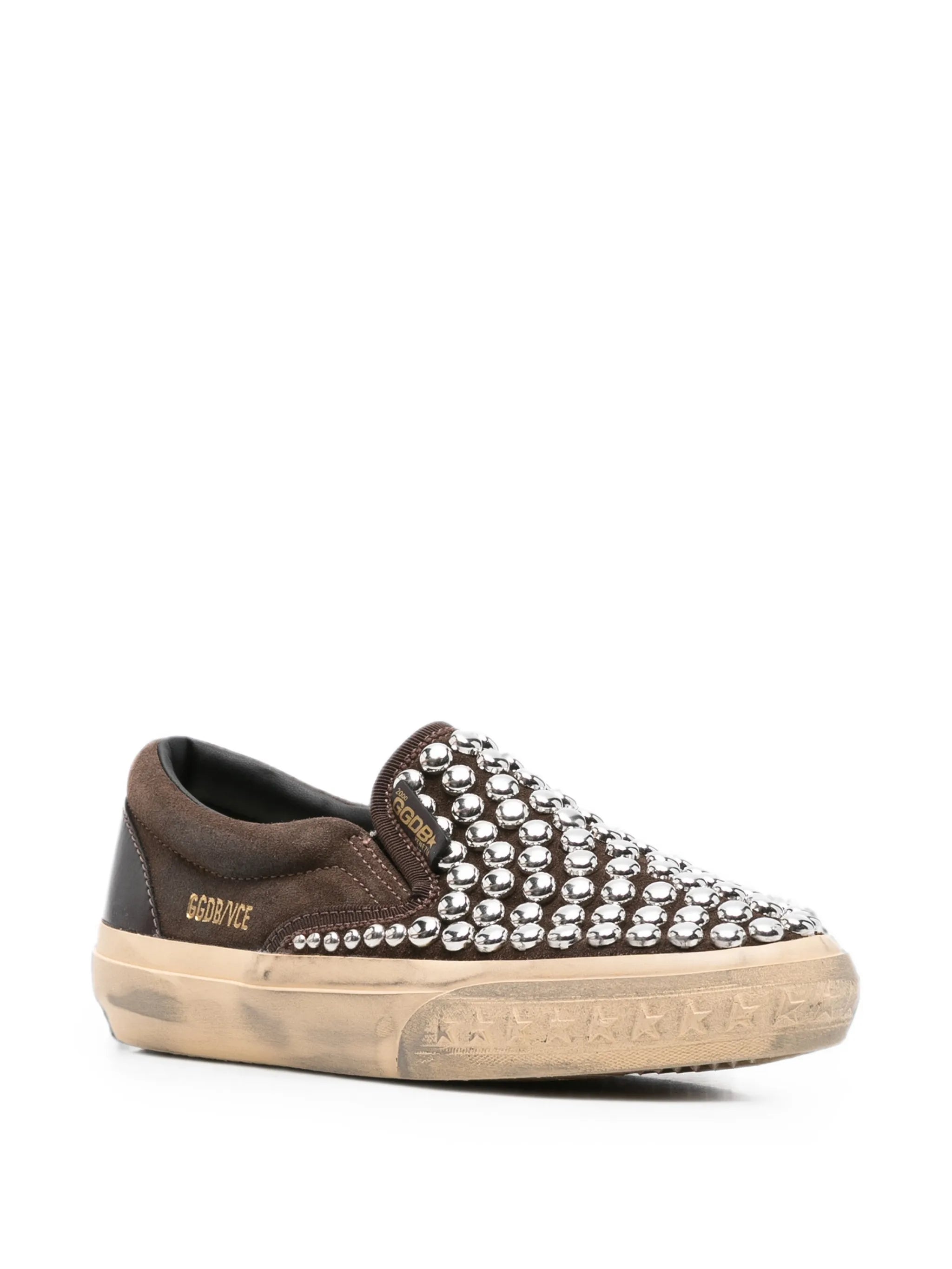 Golden Goose Golden Goose VCE Stud-embellishment Sneakers, view 2