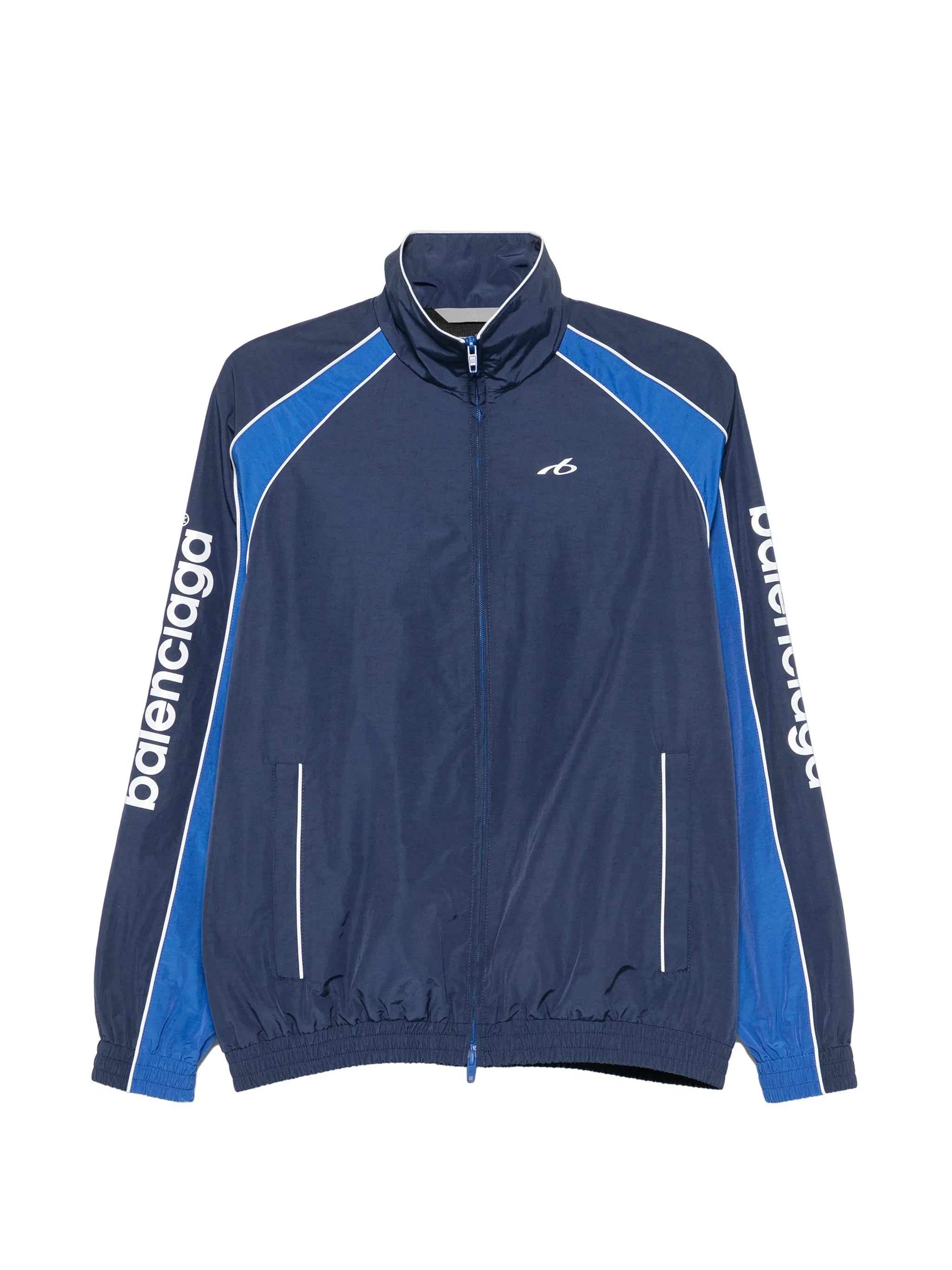 Balenciaga Balenciaga Logo-print Panelled Jacket