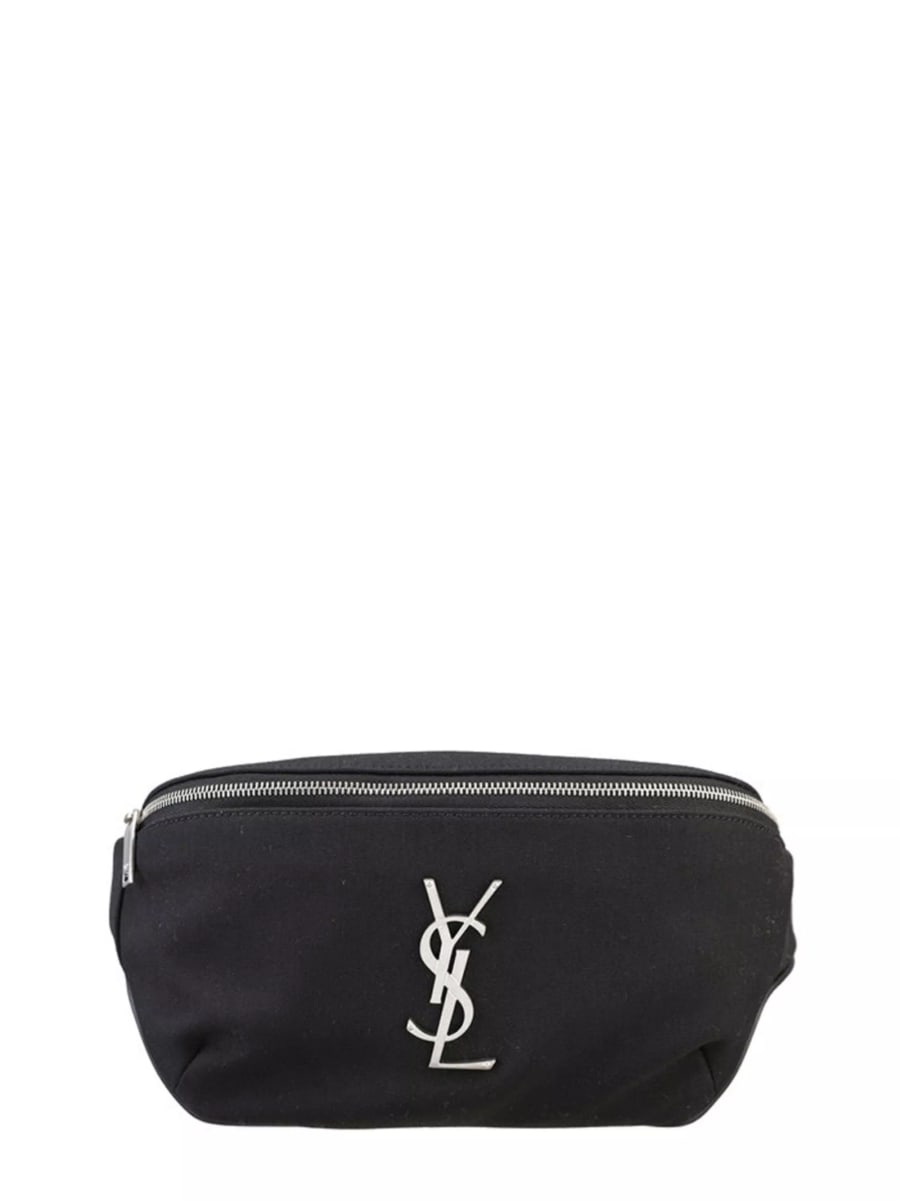 Saint Laurent logo pouch