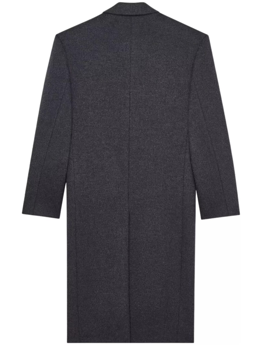Saint Laurent Cappotto in feltro, view 2