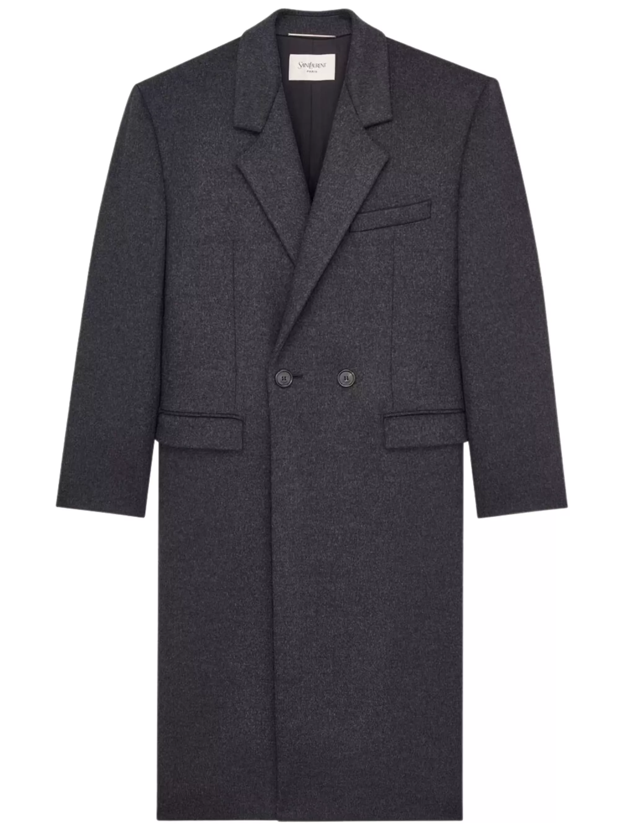 Saint Laurent Cappotto in feltro