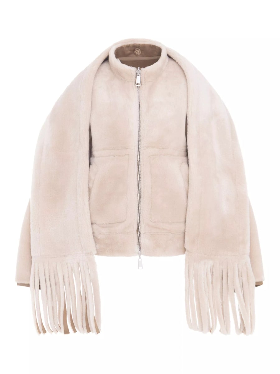 Urbancode Giacca bomber con sciarpa