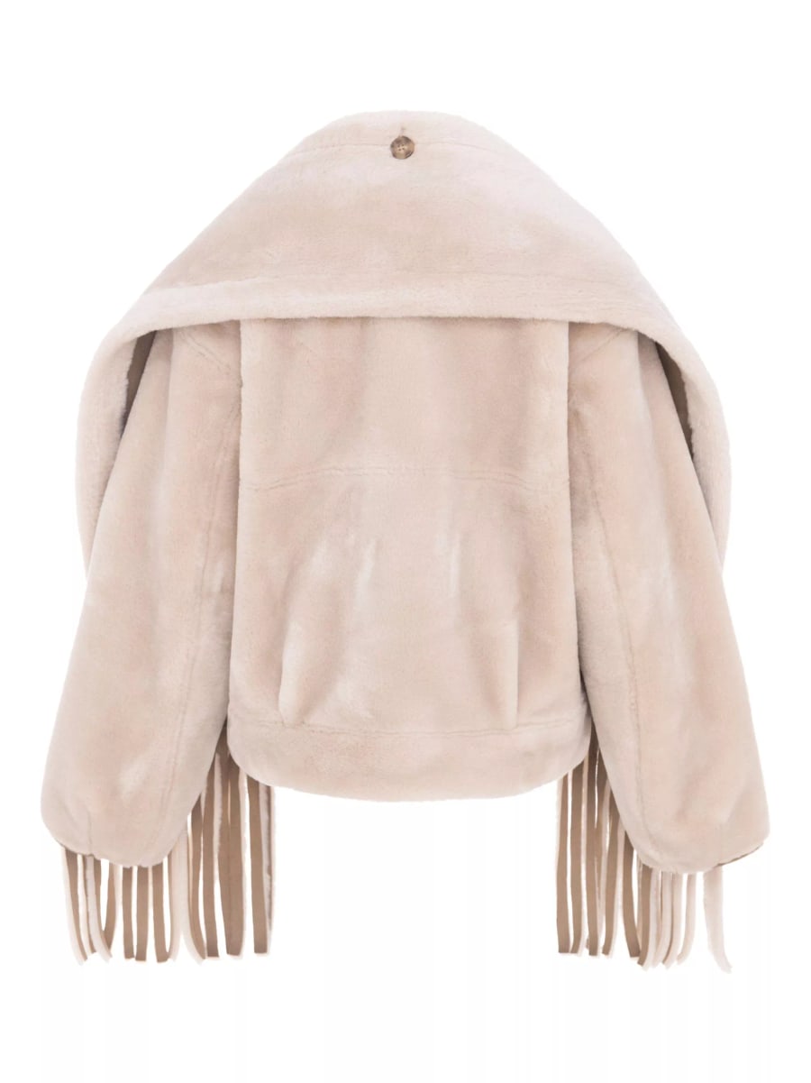 Urbancode Giacca bomber con sciarpa, view 2