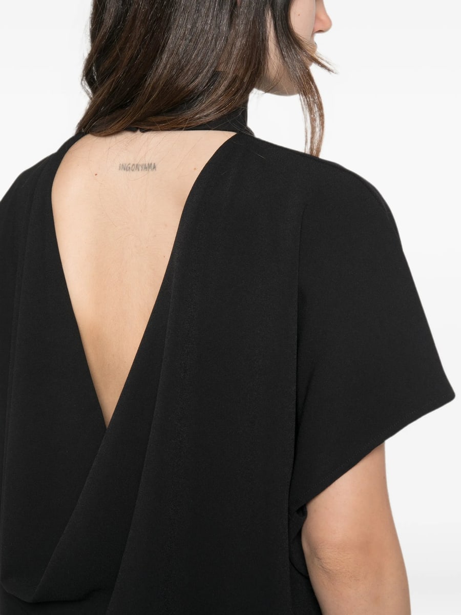 Eleh Eleh Open-back High-neck Top, view 3