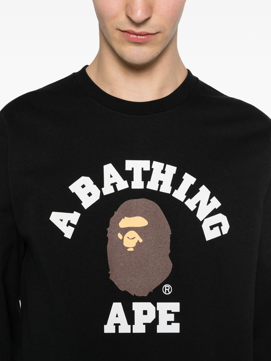 A Bathing Ape A Bathing Ape Long-sleeve Sweatshirt, view 5