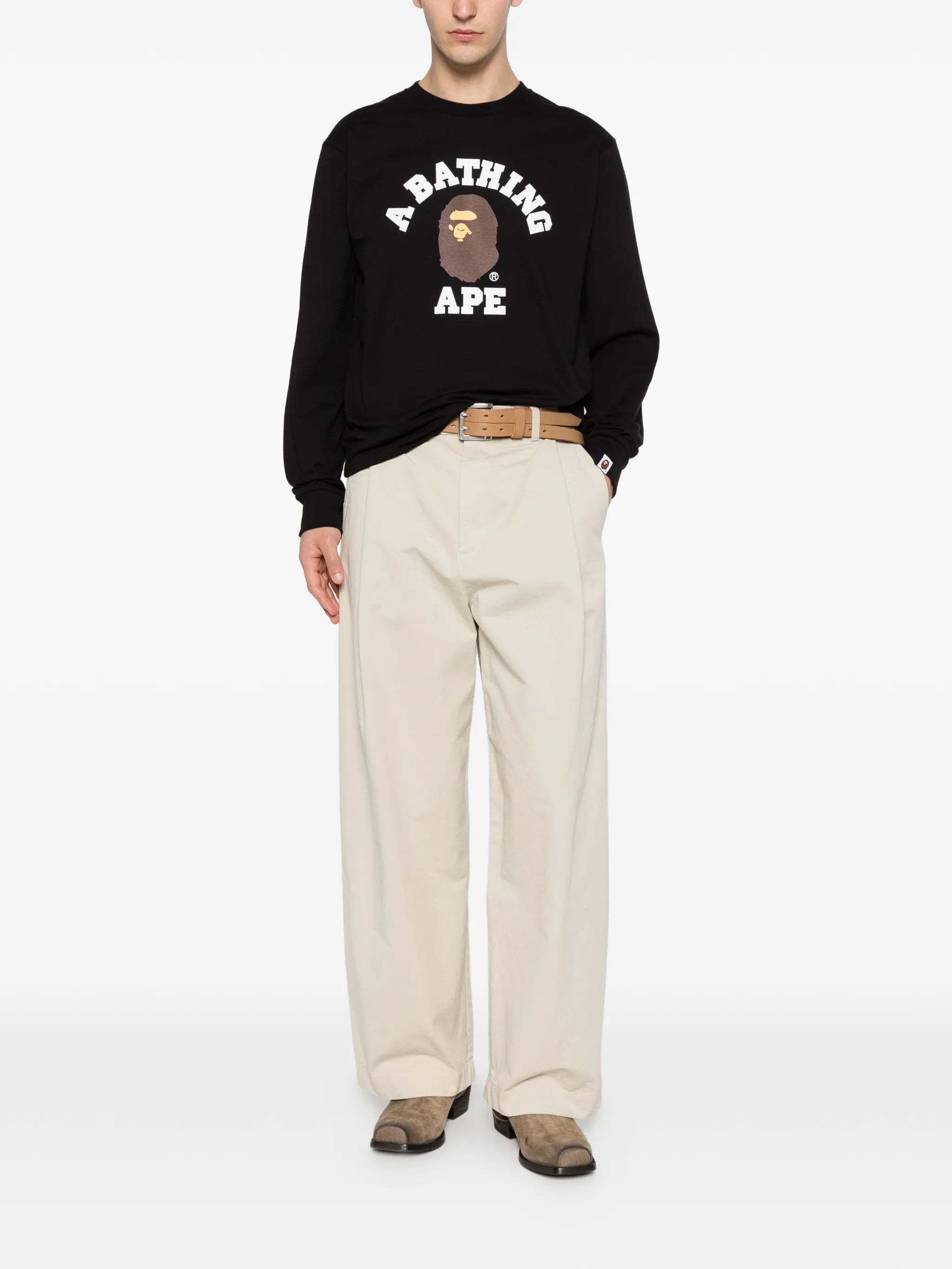 A Bathing Ape A Bathing Ape Long-sleeve Sweatshirt, view 2