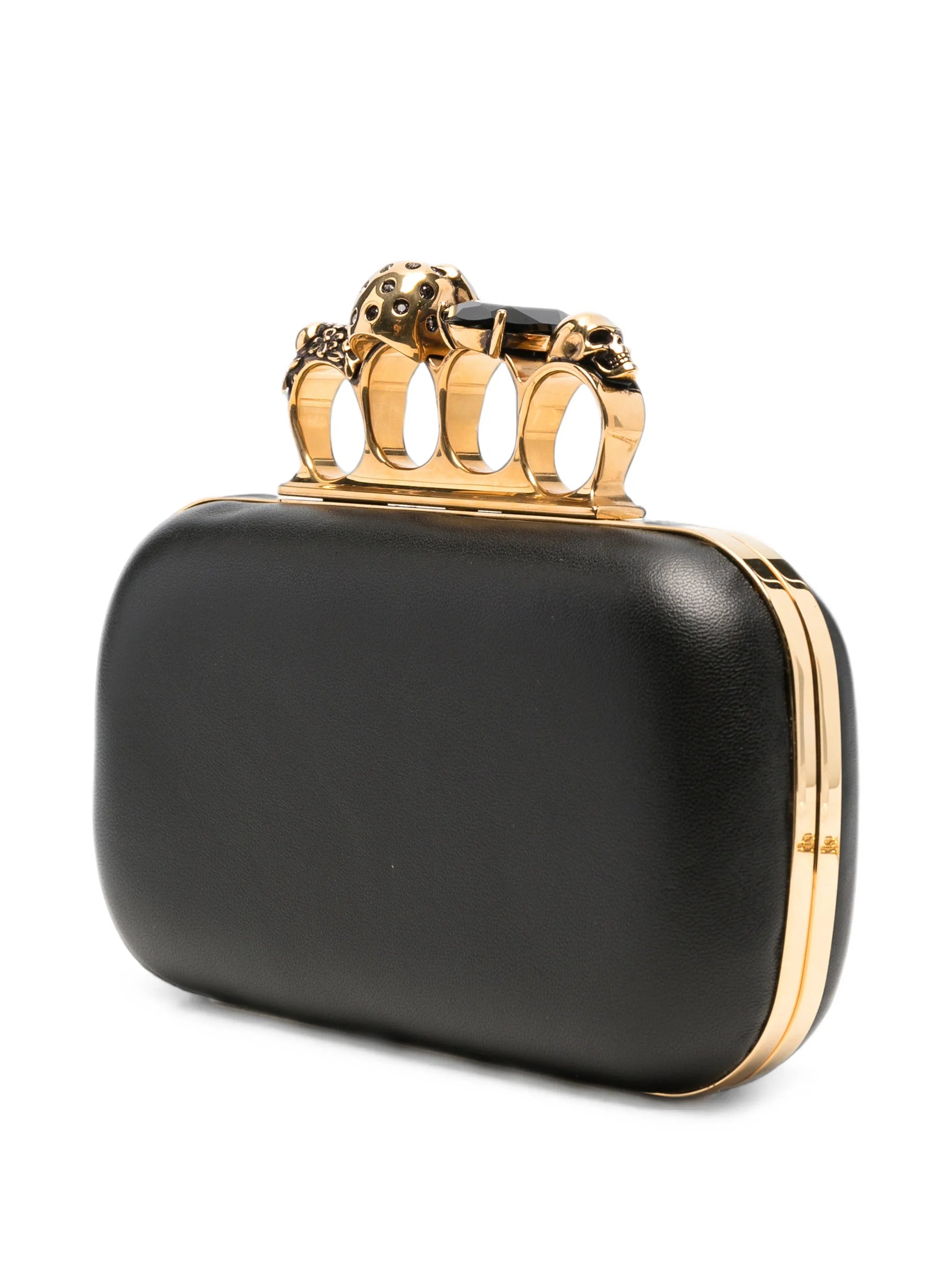 Alexander McQueen Alexander Mcqueen Knuckle Clutch Bag, view 2