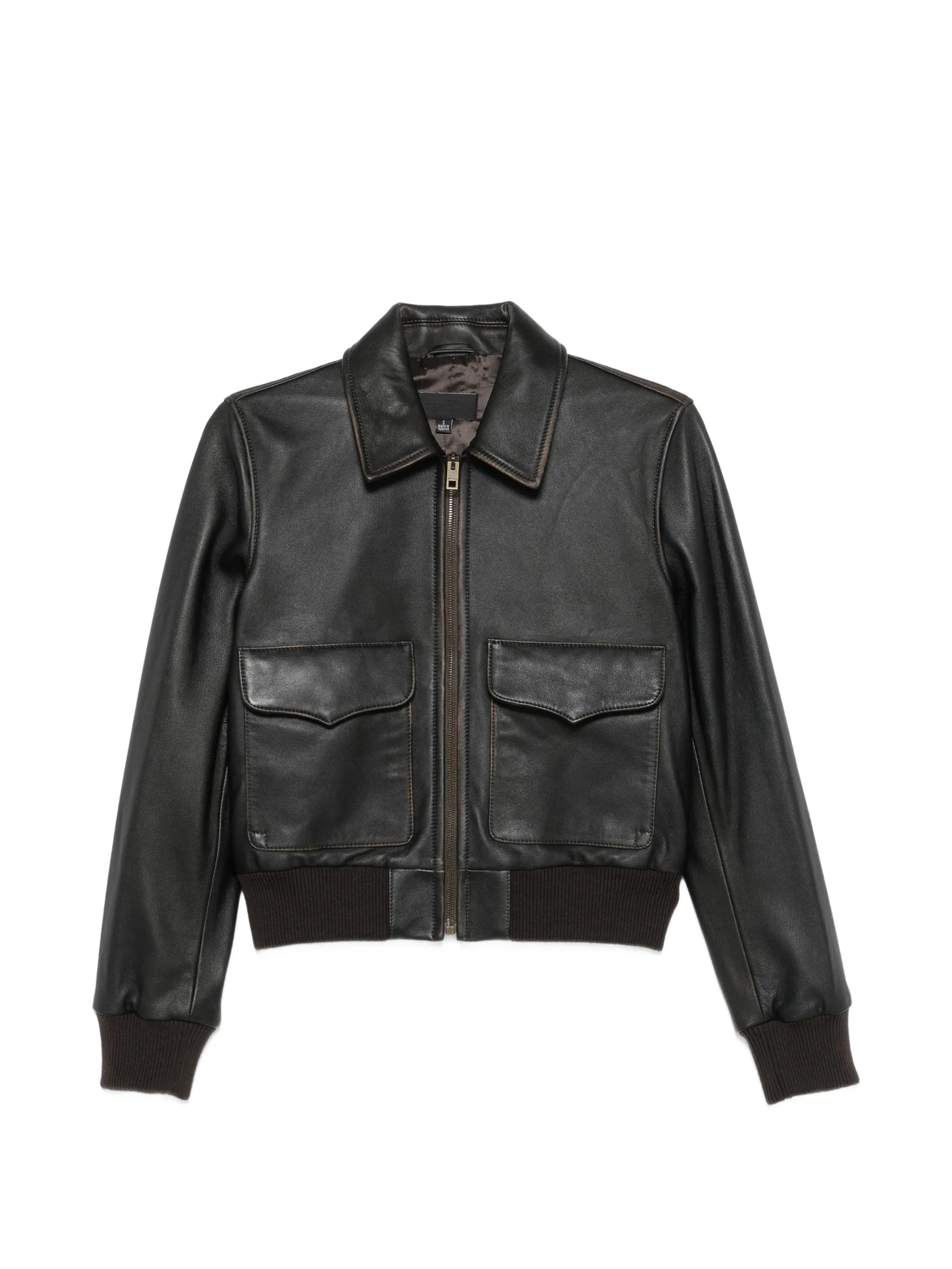 Nili Lotan Nili Lotan Redley Zip-up Leather Jacket
