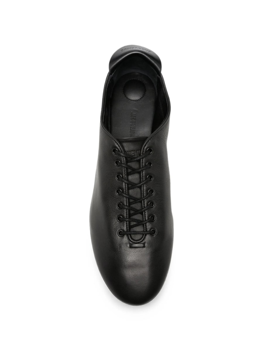 Jacquemus Jacquemus The Tennis Slippers Leather Sneakers, view 2