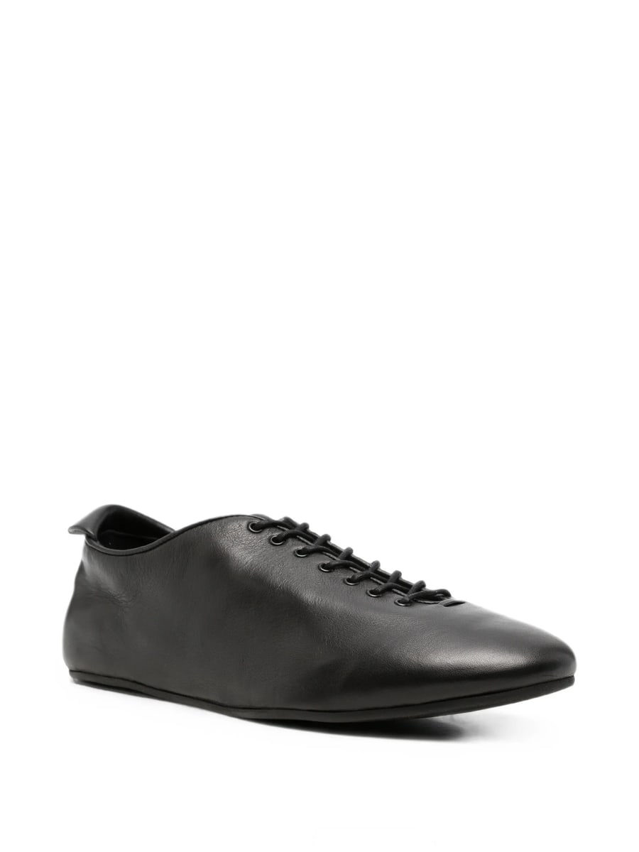 Jacquemus Jacquemus The Tennis Slippers Leather Sneakers, view 4
