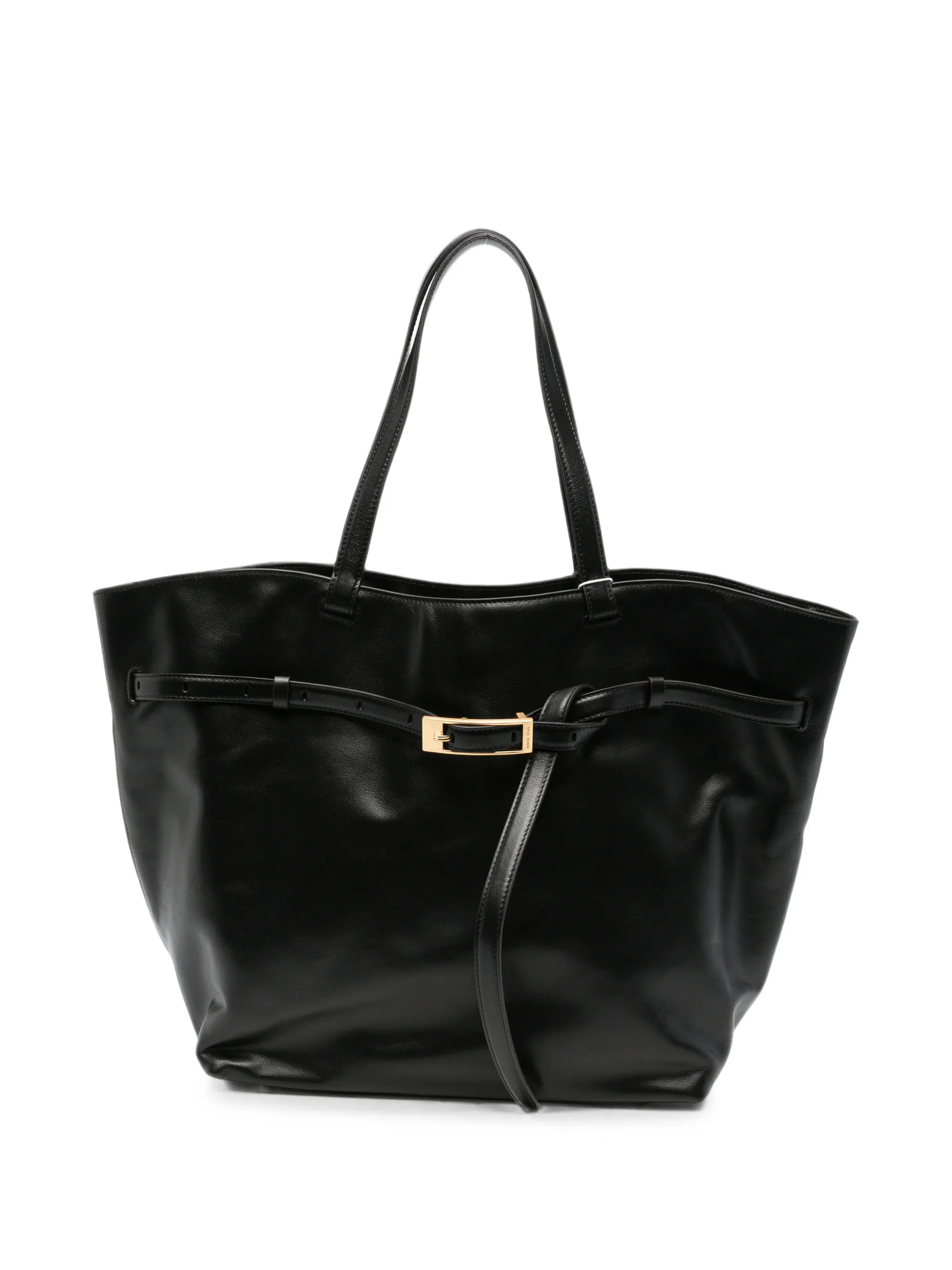 Anine Bing Anine Bing Small Elly Buckled Leather Tote Bag
