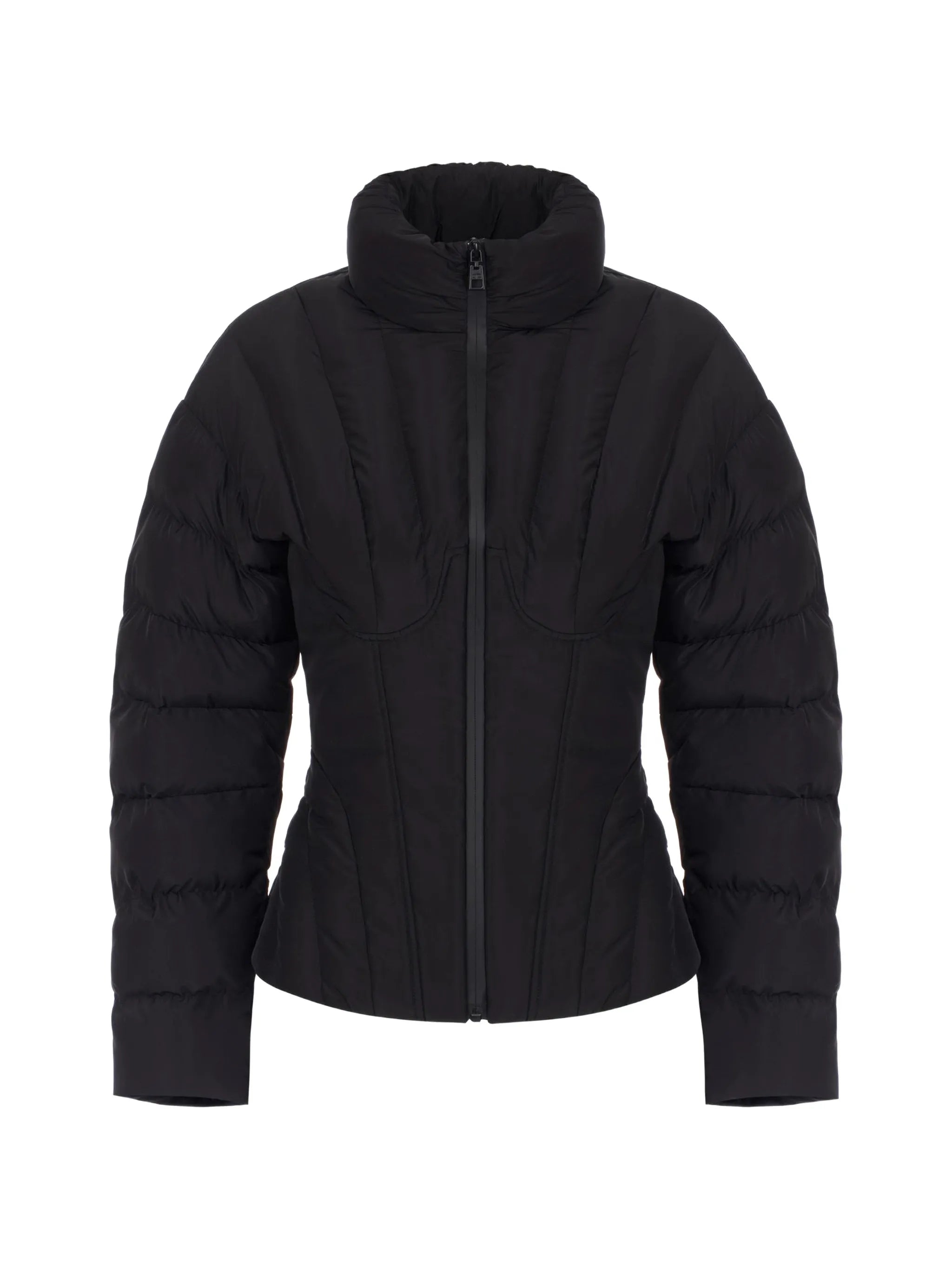 Elisabetta Franchi Elisabetta Franchi Down Jacket In Voile Fabric