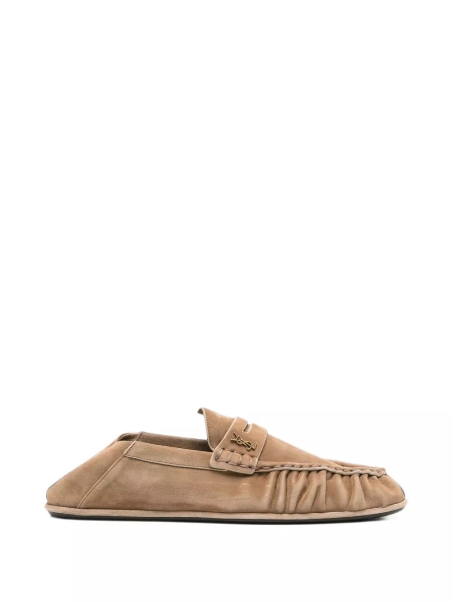Saint Laurent Le Loafer mocassini in pelle, view 4