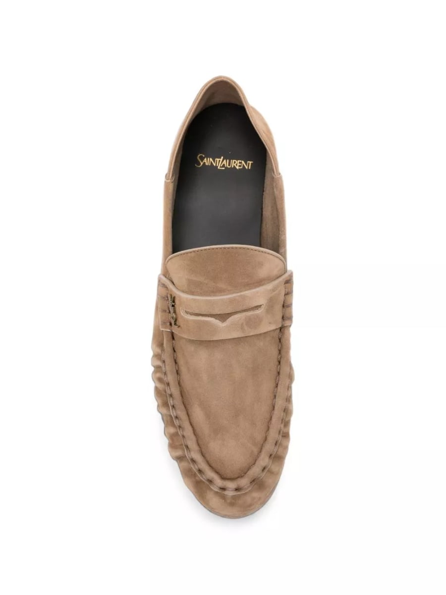 Saint Laurent Le Loafer mocassini in pelle, view 5