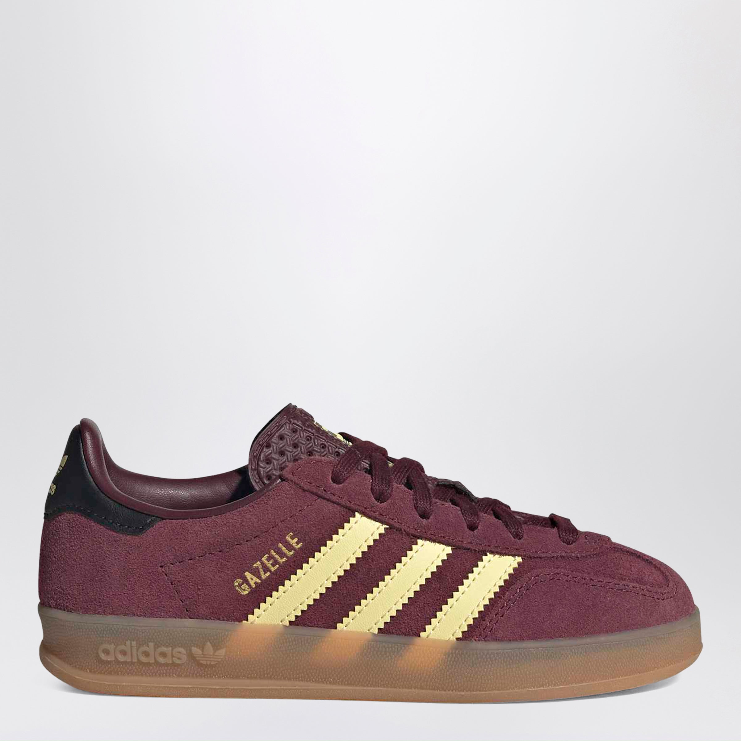 ADIDAS ORIGINALS Sneakers Gazelle Indoor Maroon/Almost Yellow/Gold Metallic