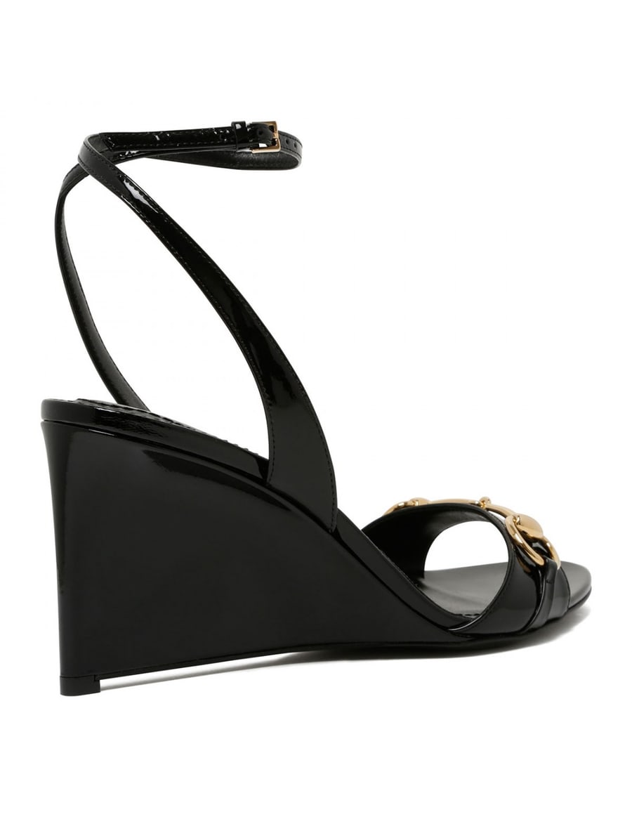 Gucci Donna wedge sandals, view 4