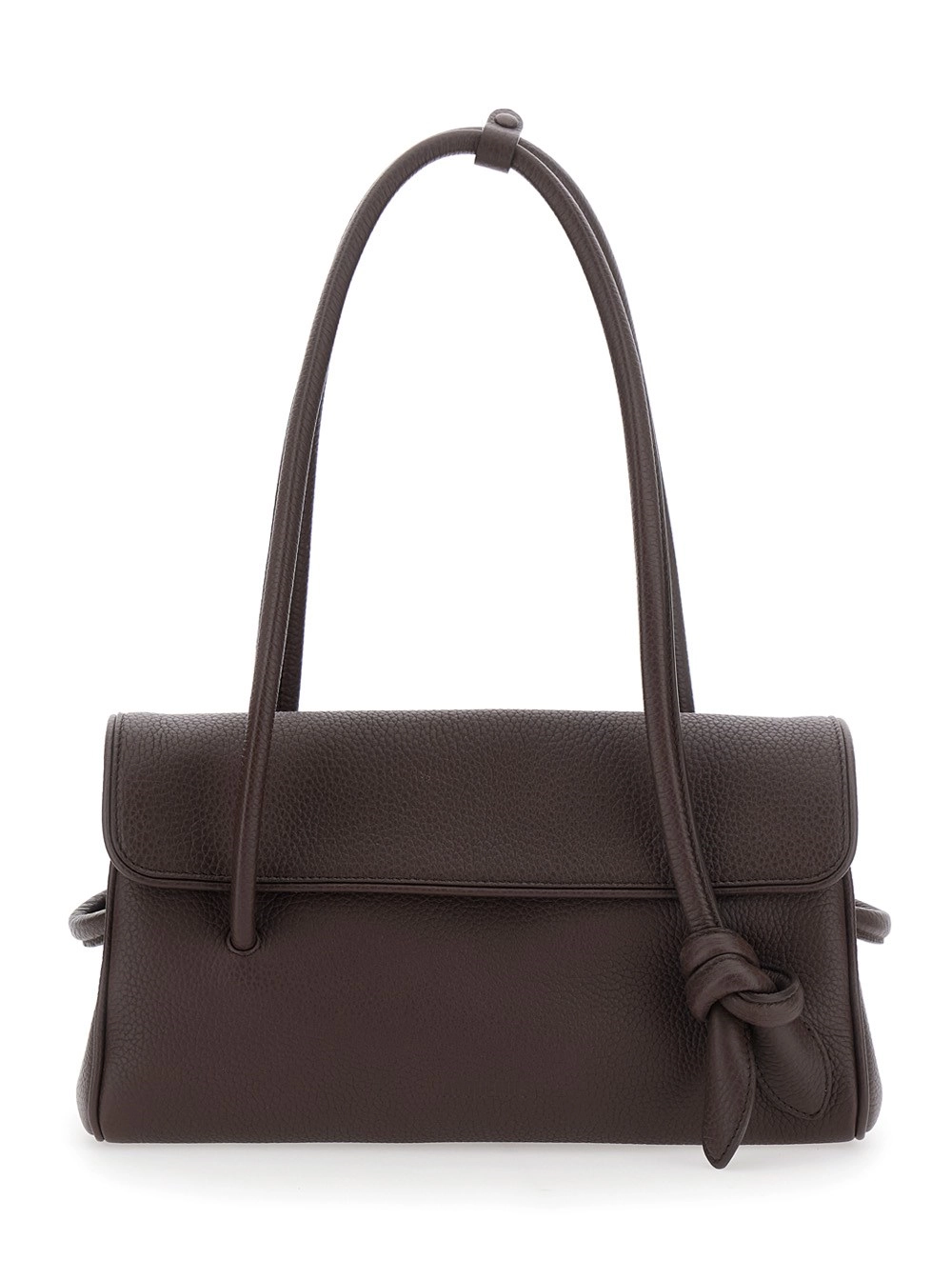 Jacquemus Borsa a Spalla 'LE TURISMO LONG' con Dettagli in Pelle Marrone Donna