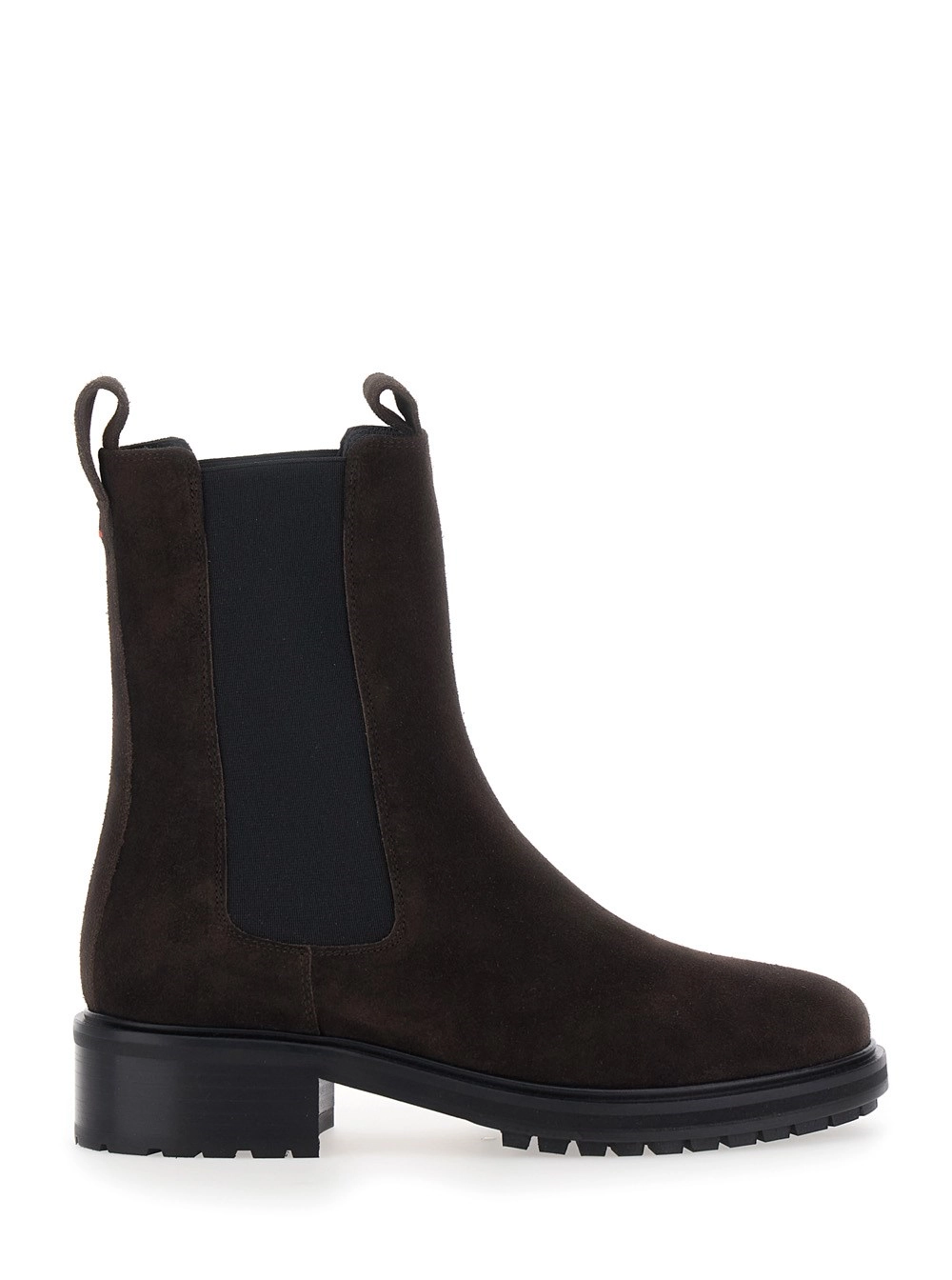 Aeyde Stivaletti JACK COW SUEDE LEATHER con suede e marrone per donna