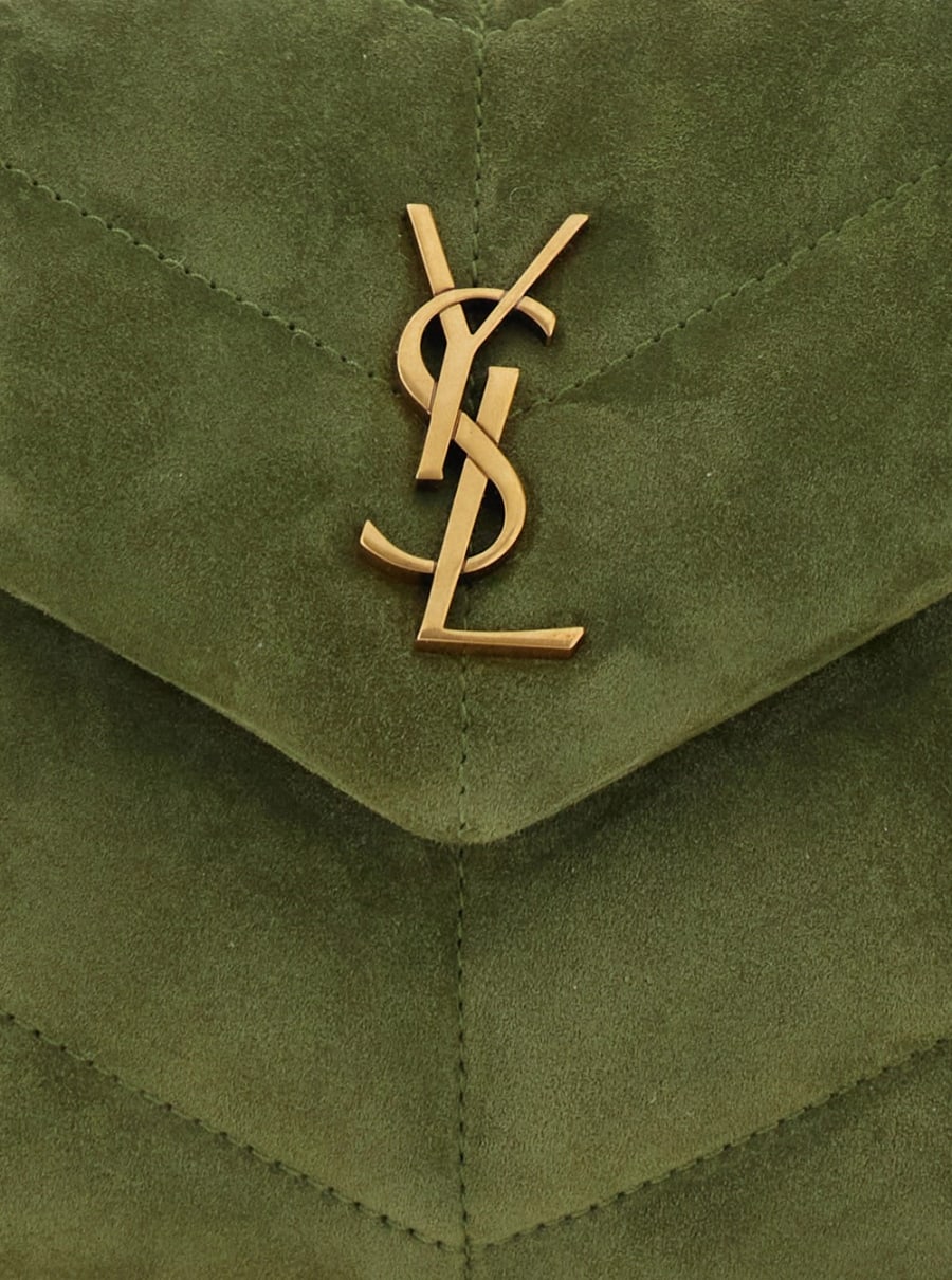 Saint Laurent YSL MINI BAG MONO SUEDE SATIN CALF, view 5
