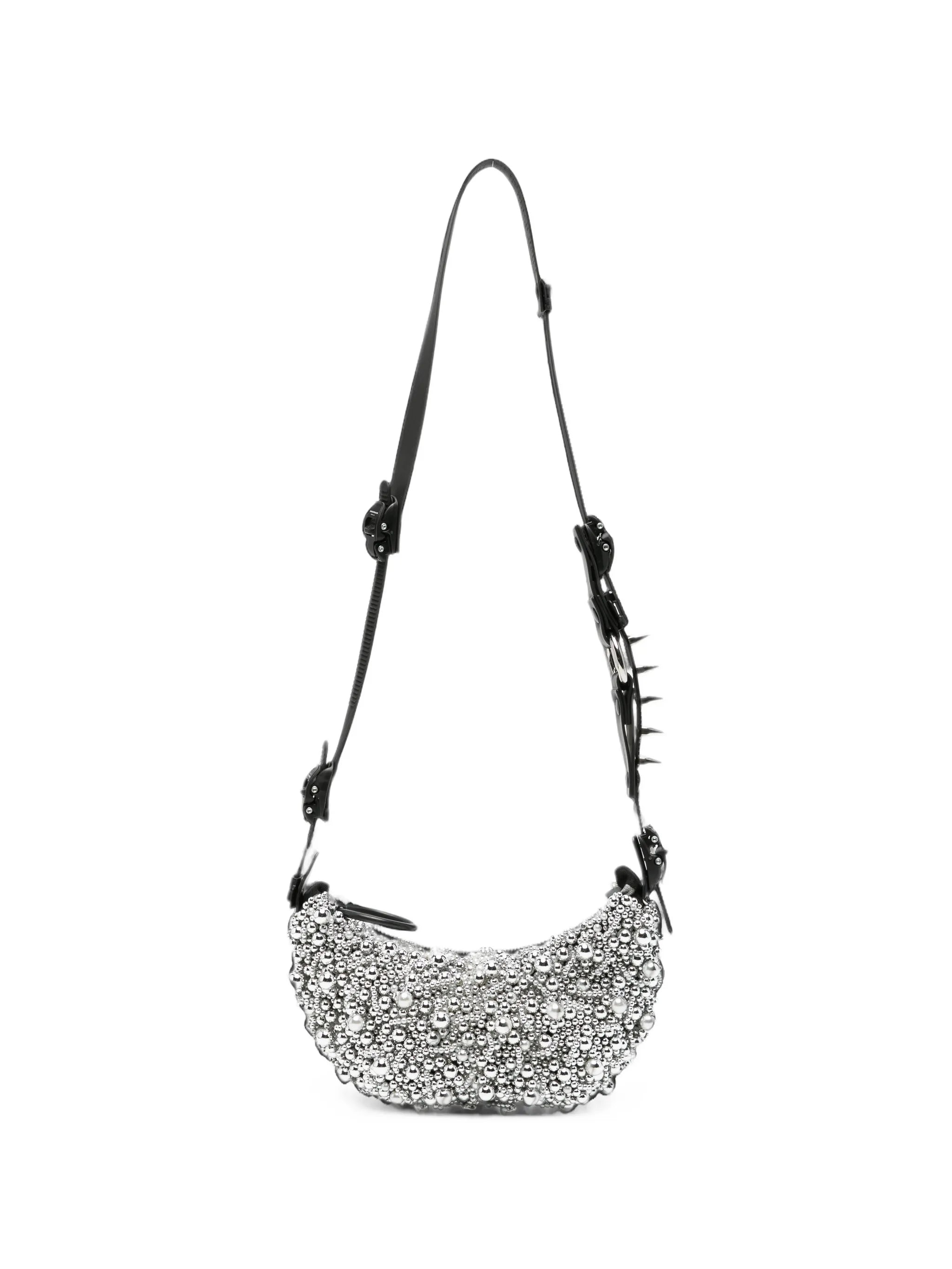 Innerraum Innerraum Beaded Spike-detail Shoulder Bag