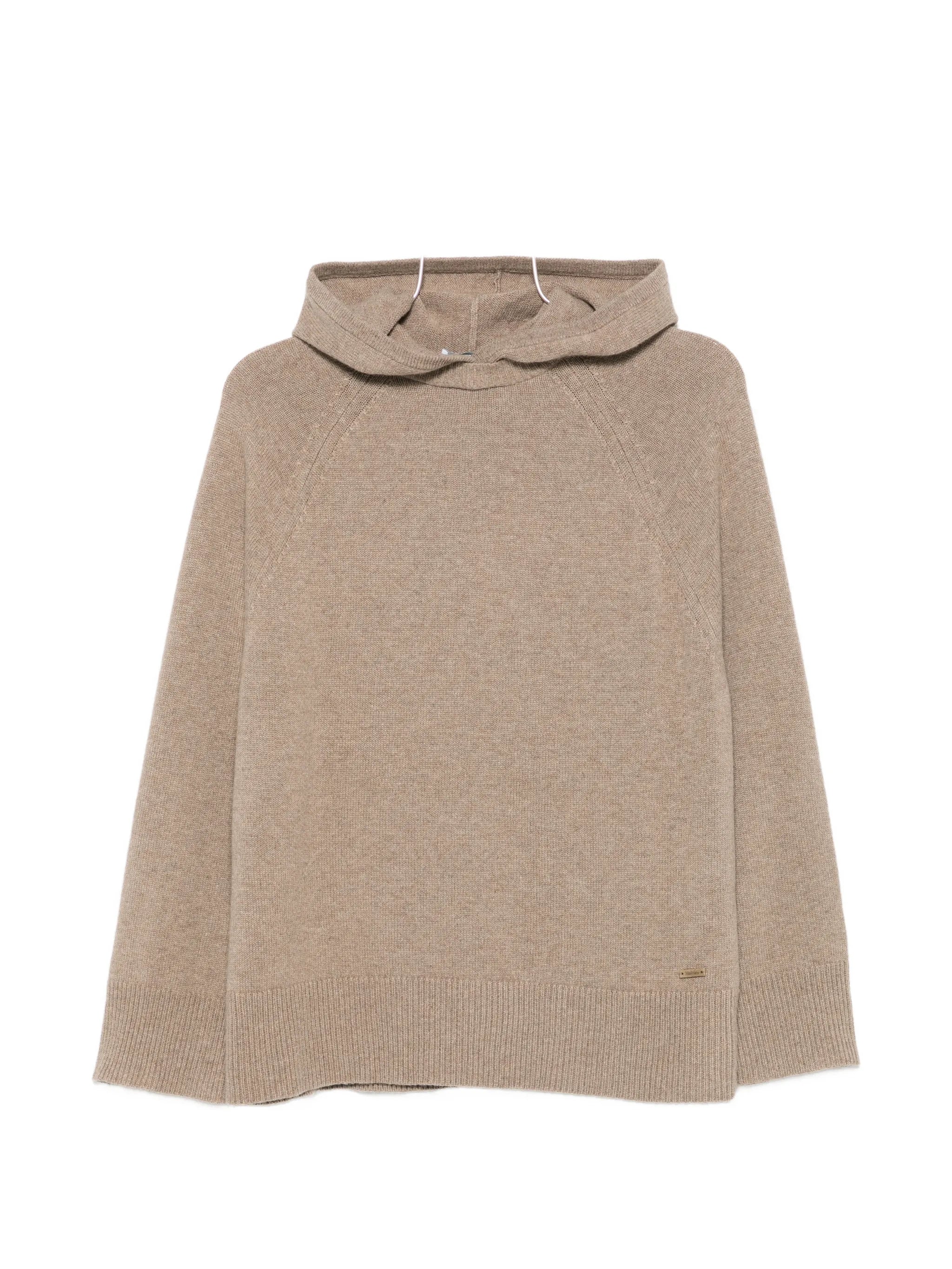 Max Mara Max Mara Raglan-sleeve Cashmere Hoodie