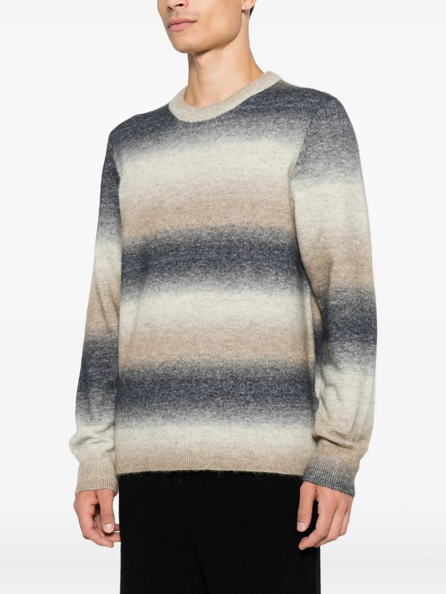 Samsoe Samsoe Samsoe Samsoe Gradient-effect Striped Sweater, view 2