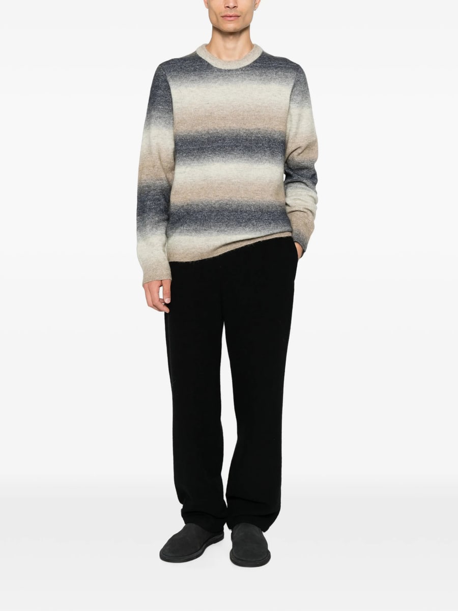 Samsoe Samsoe Samsoe Samsoe Gradient-effect Striped Sweater, view 4