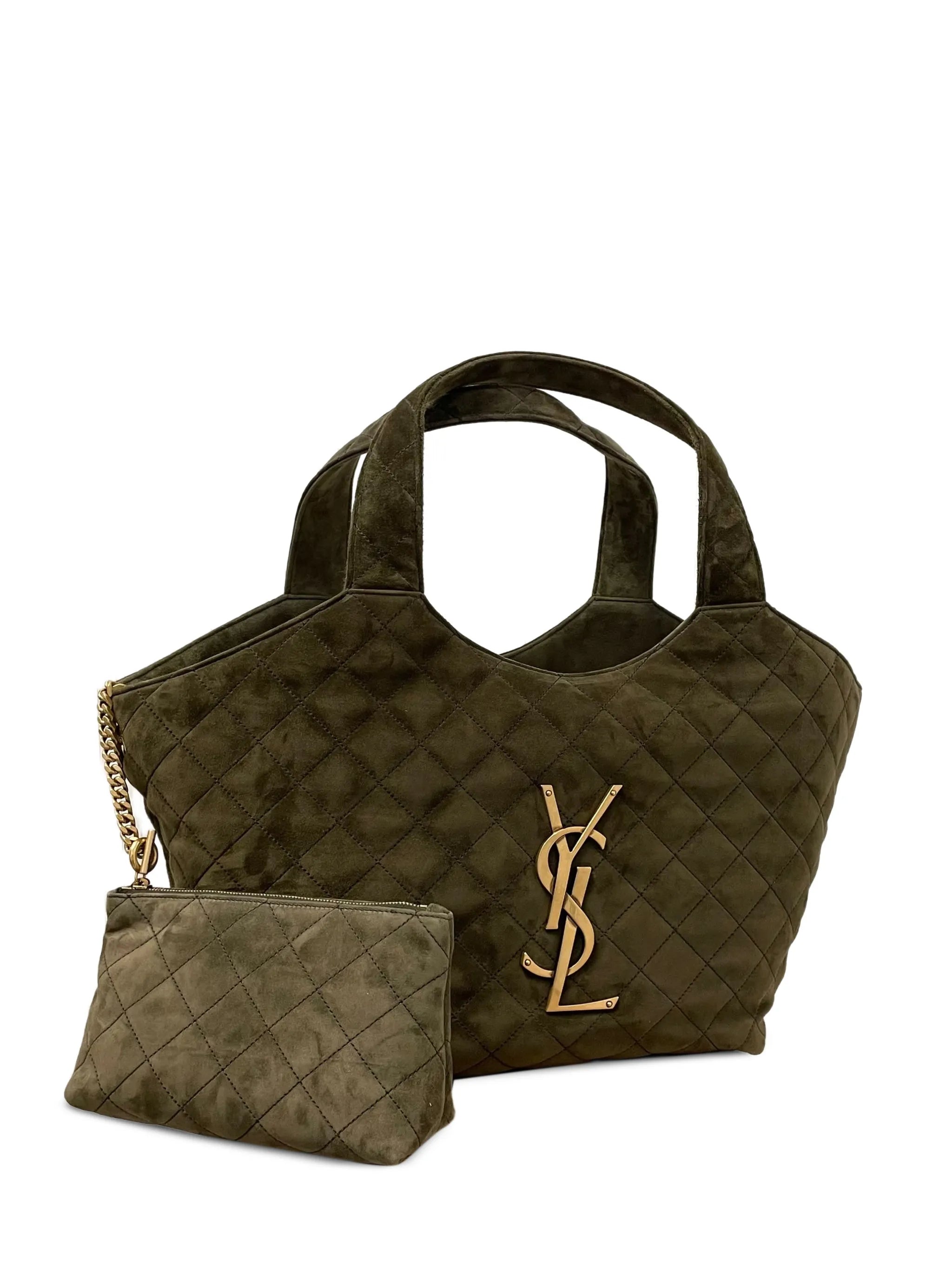 Saint Laurent Saint Laurent Medium Icare Quilted Tote Bag