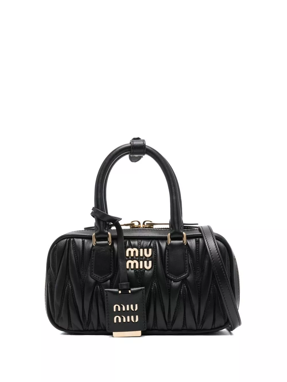 Miu Miu Borsa a mano mini in pelle Arcadie