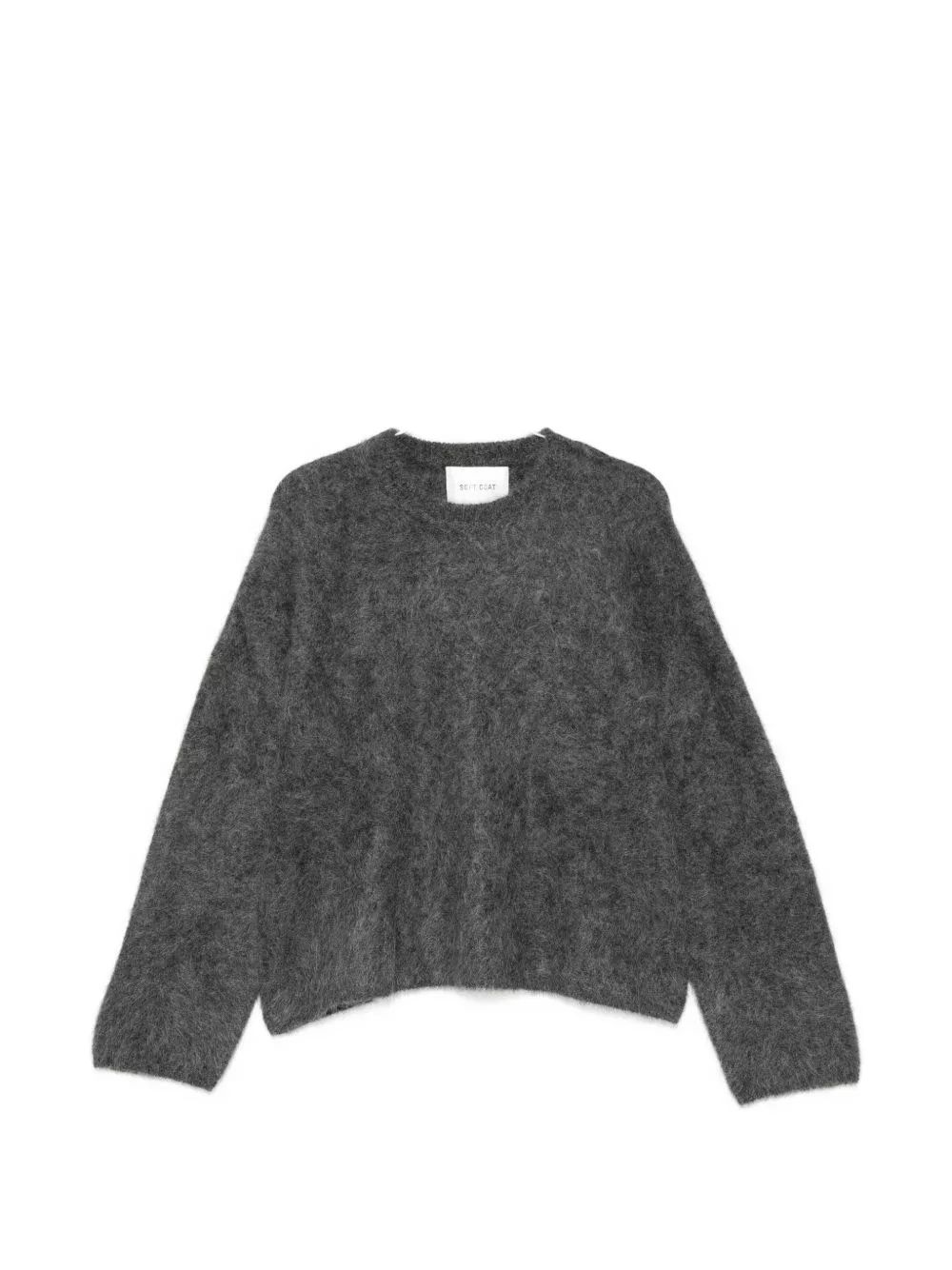Soft goat Maglione in lana a girocollo