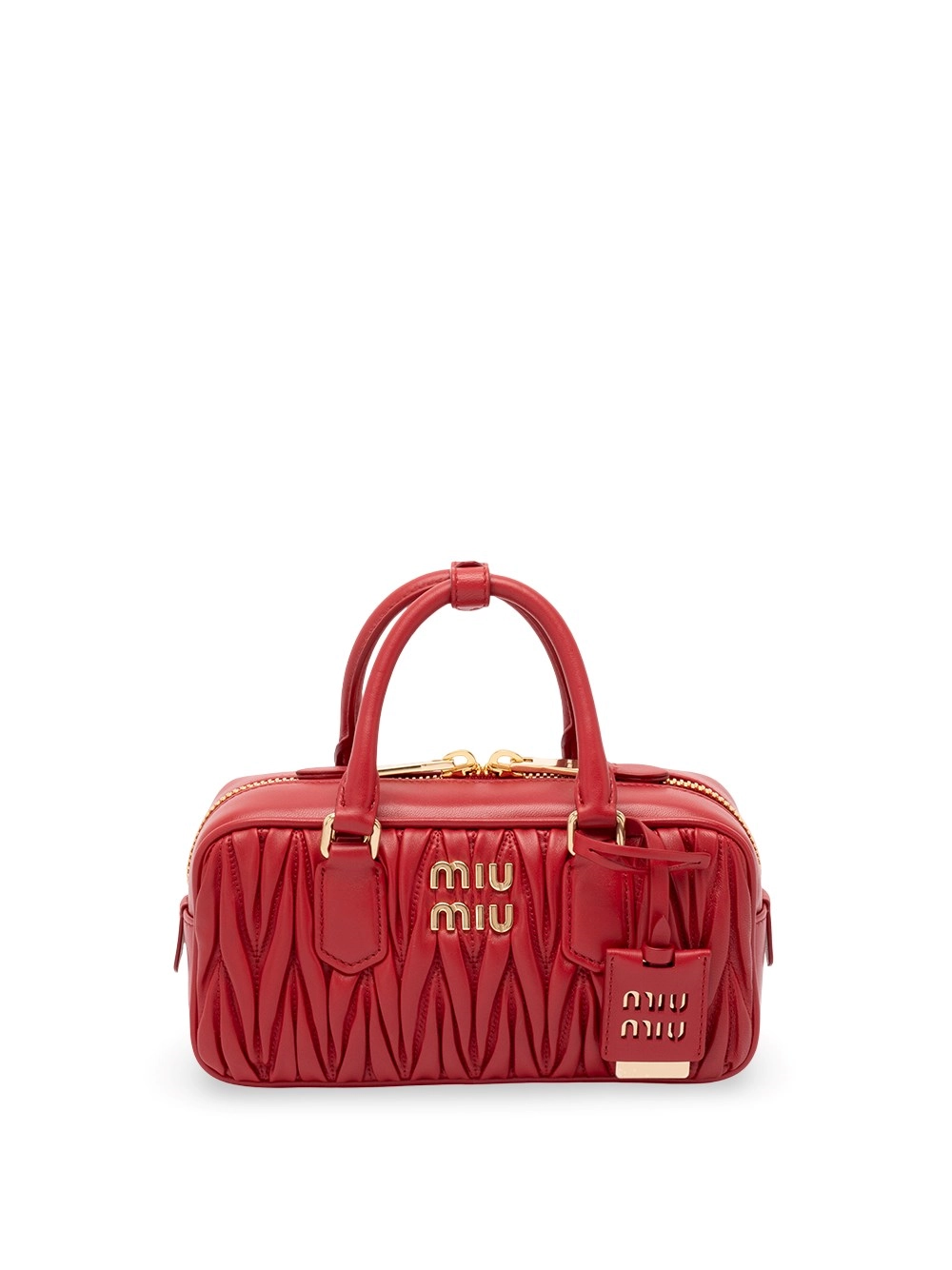 Miu Miu `Arcadie` Matelassé Nappa Leather Bag
