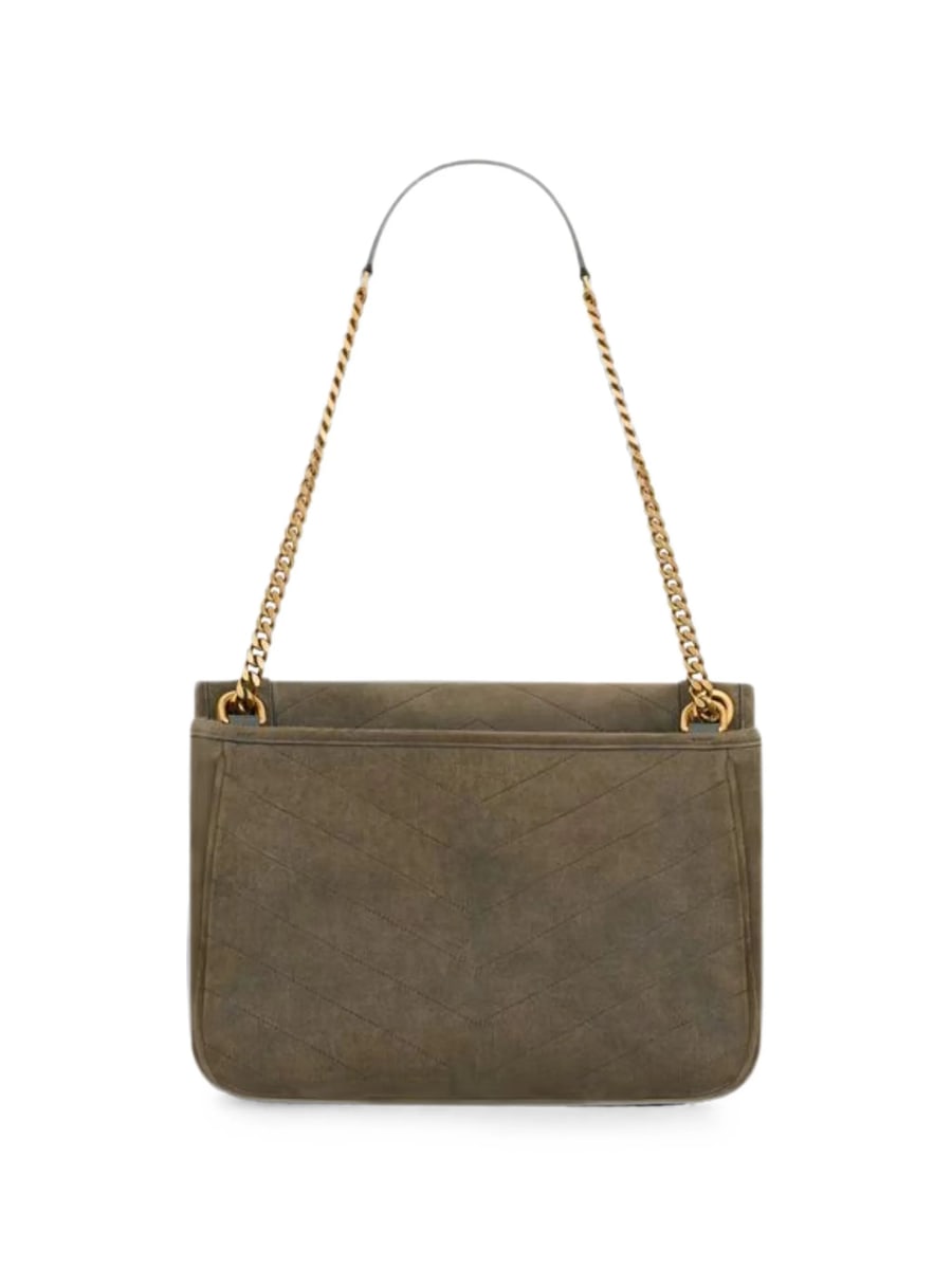 Saint Laurent Saint Laurent Niki Tripouch Logo-plaque Shoulder Bag, view 2