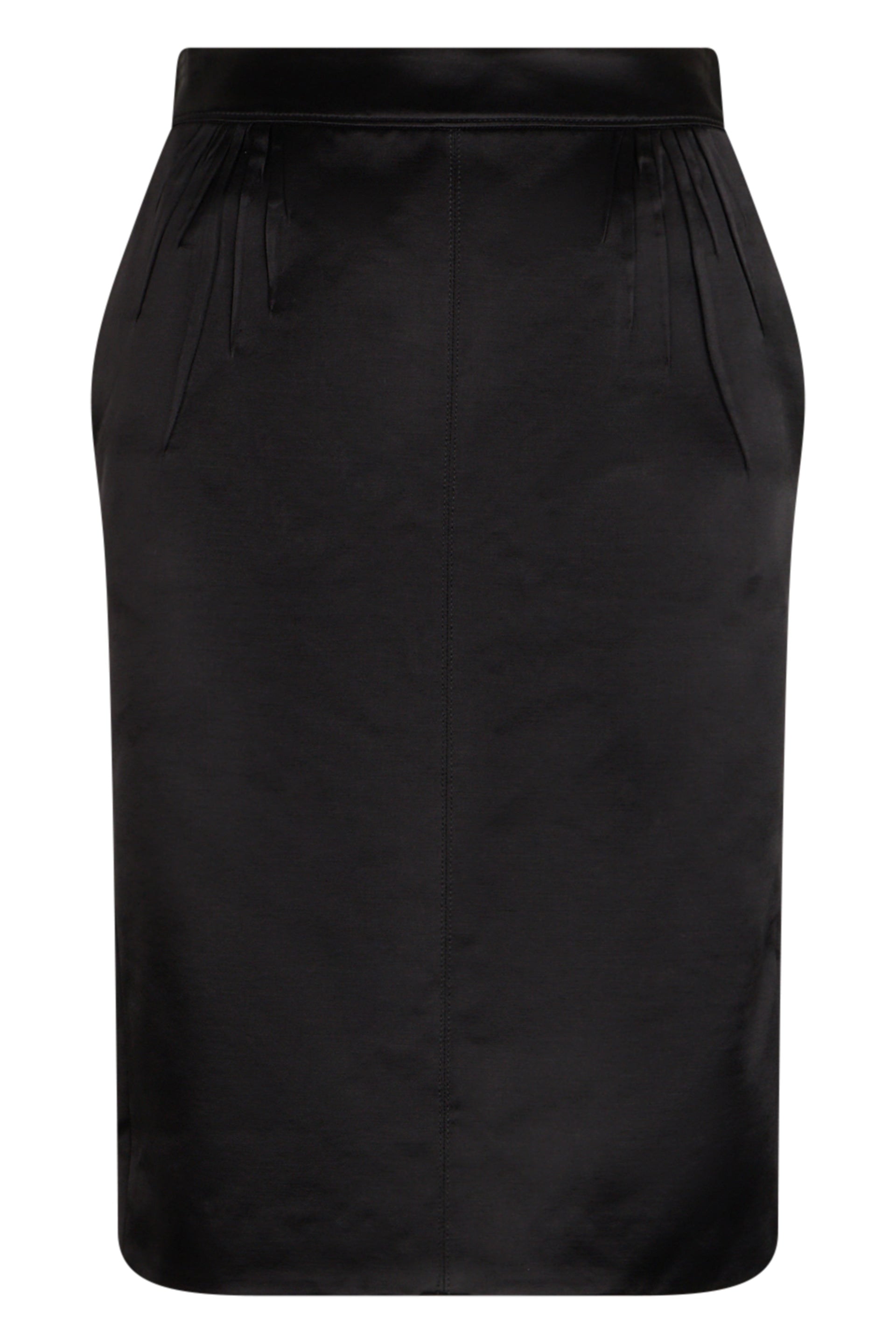Saint Laurent Gonna a tubino in pelle