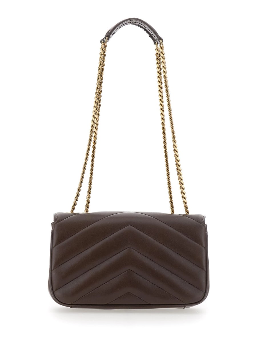 Saint Laurent SMALL LOULOU CHAIN BAG 7 DAYTONA LAMB MATELASSE, view 4