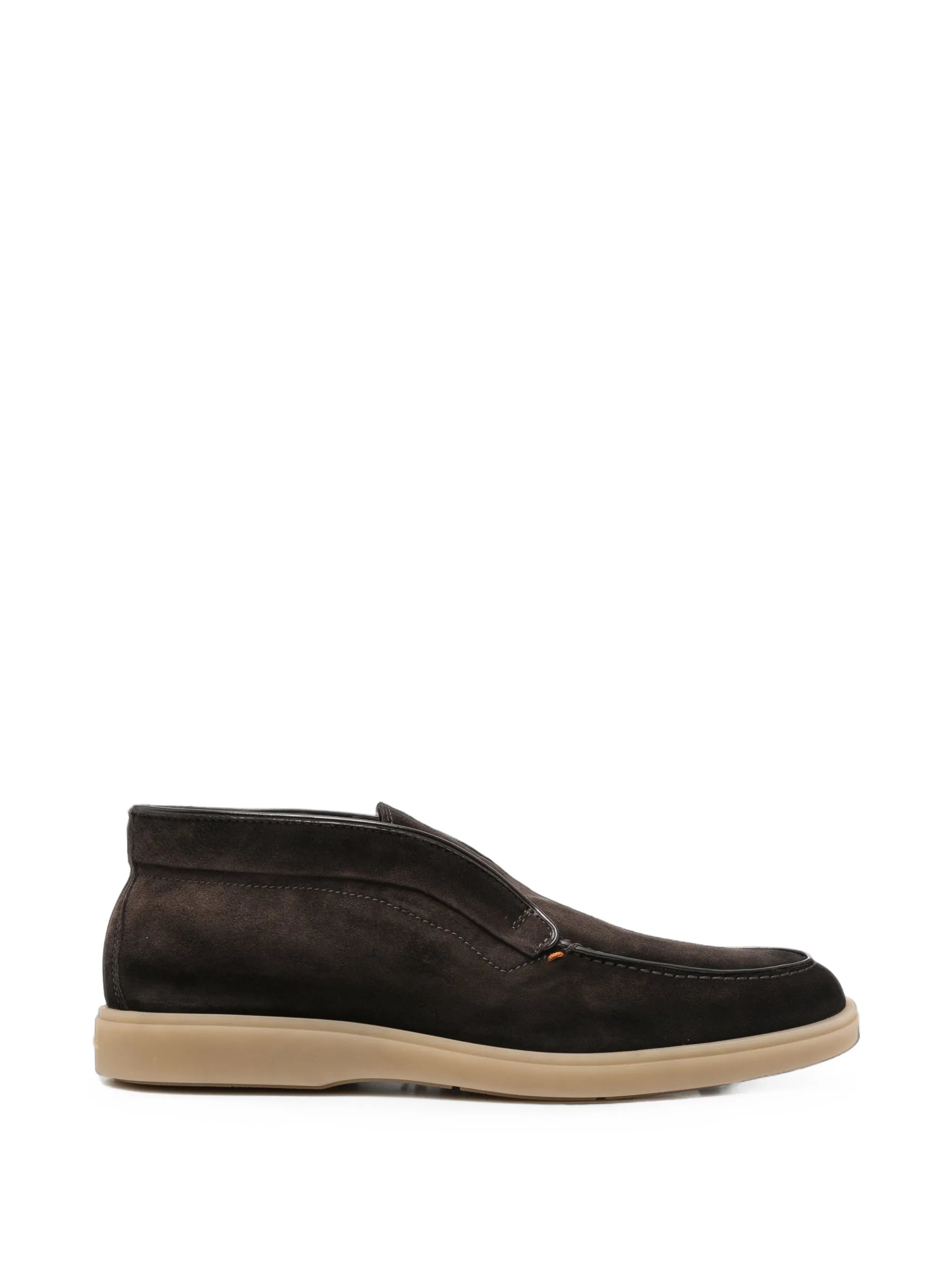 Santoni Santoni Suede Slip-on Desert Boots