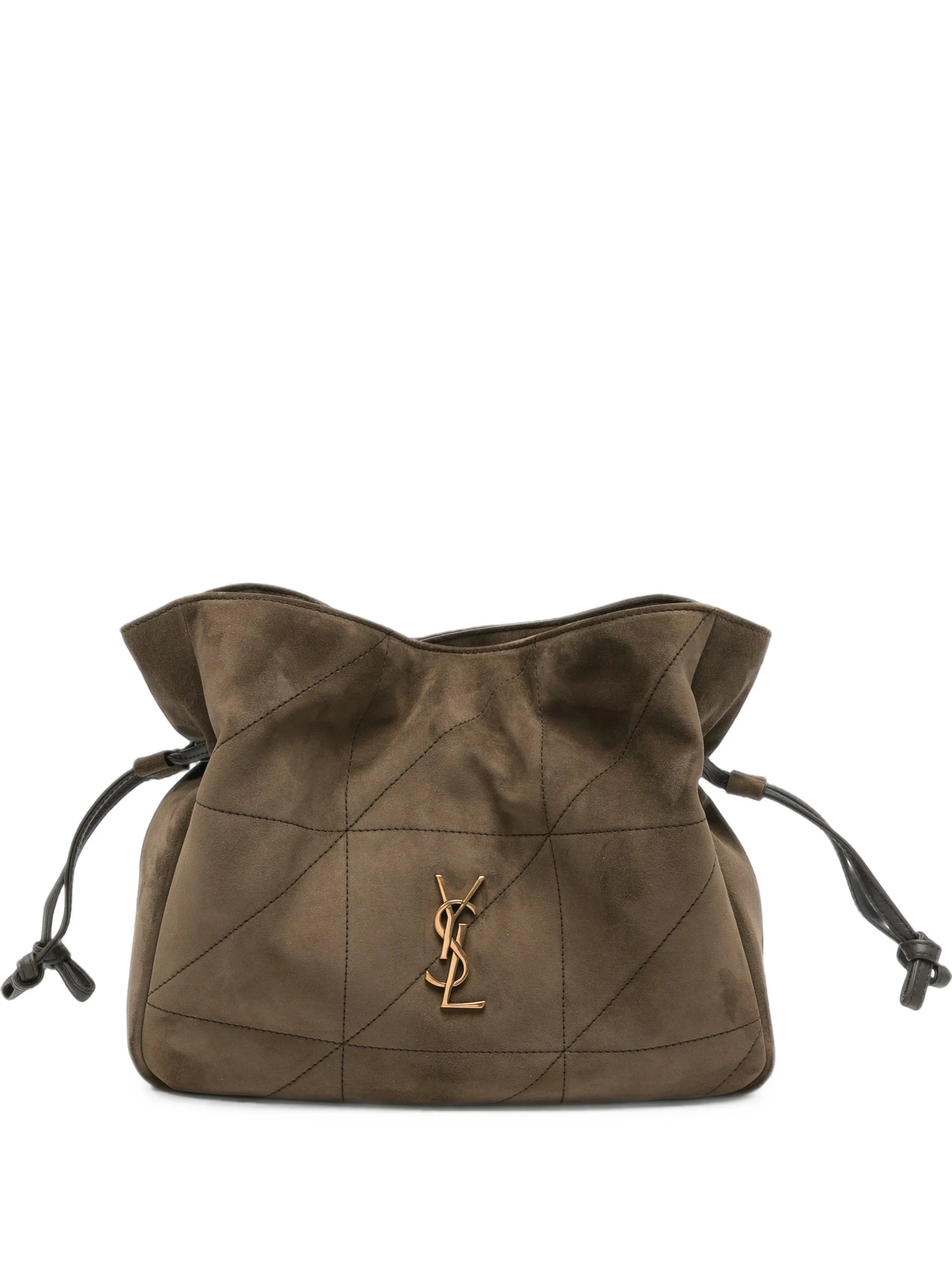 Saint Laurent Saint Laurent Jamie Quilted Suede Shoulder Bag