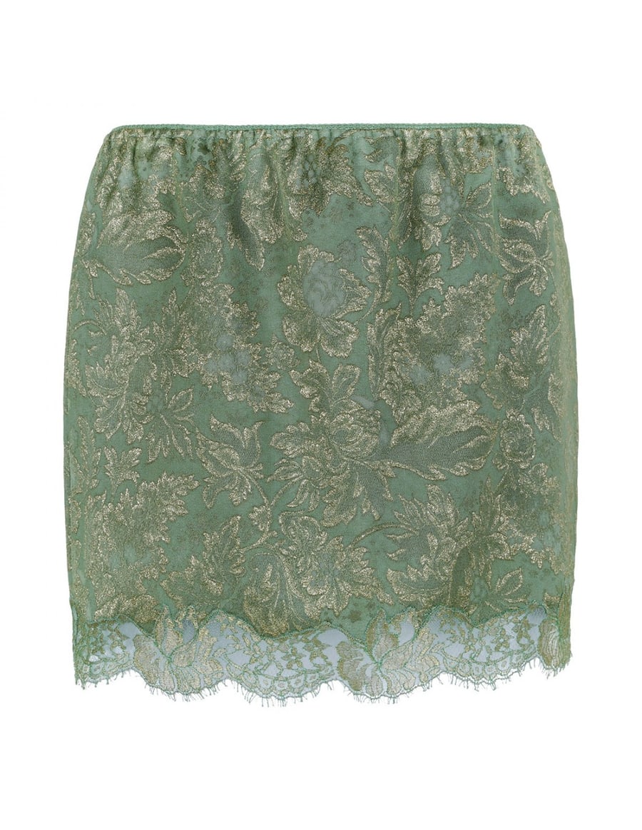 Saint Laurent Baroque mini skirt, view 2