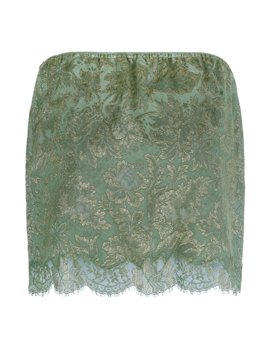 Saint Laurent Baroque mini skirt, view 4