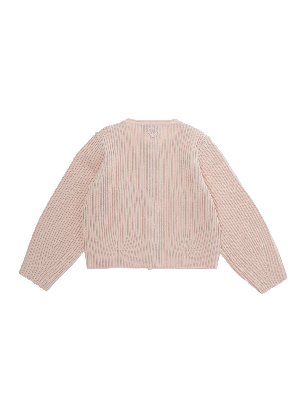 Emporio armani kids Maglia rosa con logo Emporio Armani e maniche lunghe per bambina, view 2