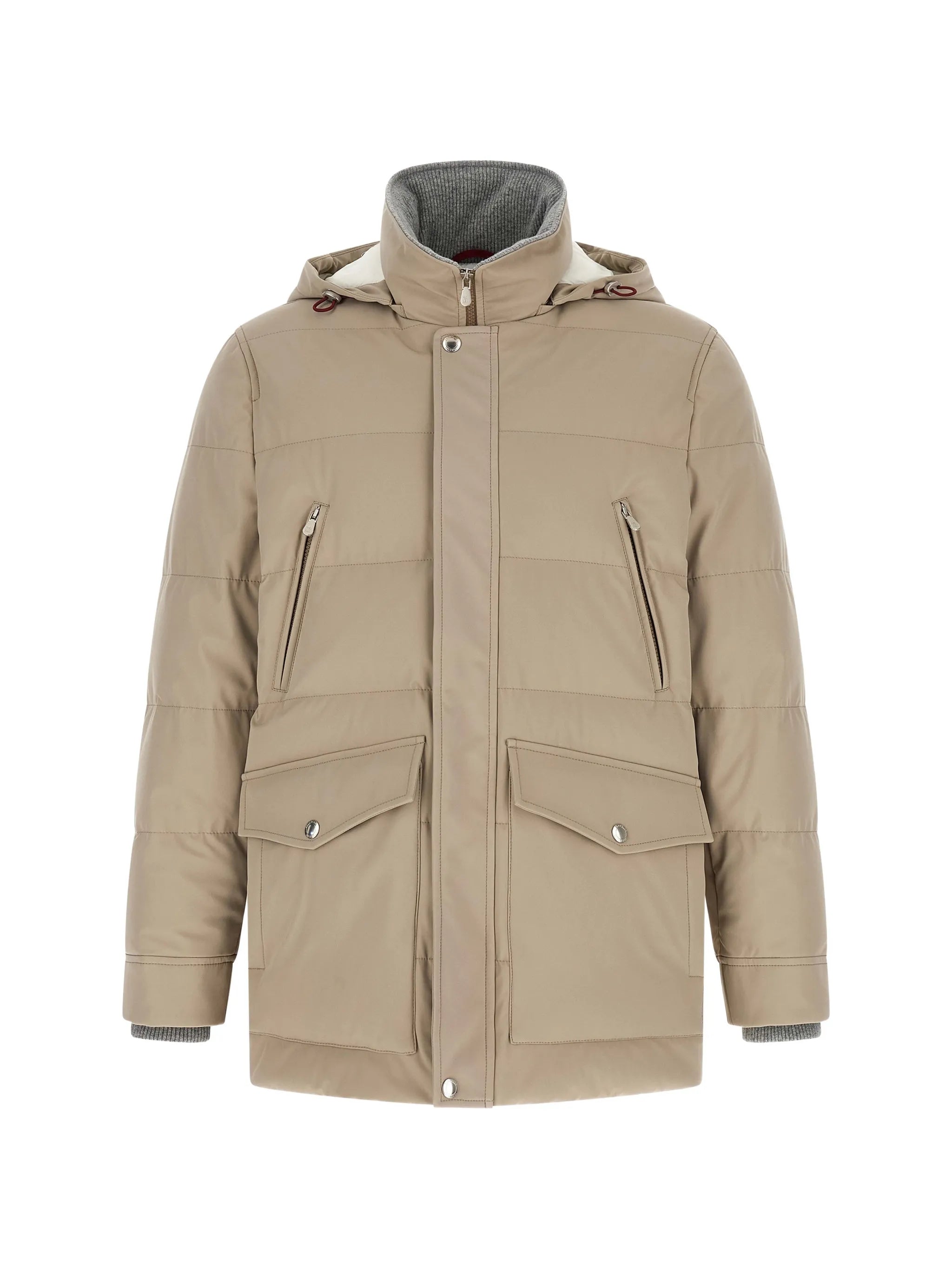 Brunello Cucinelli Brunello Cucinelli Quilted Hooded Parka