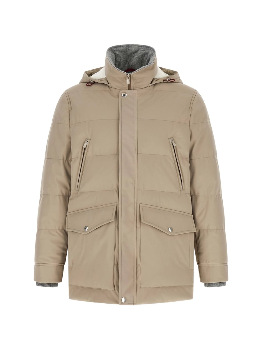 Brunello Cucinelli Brunello Cucinelli Quilted Hooded Parka