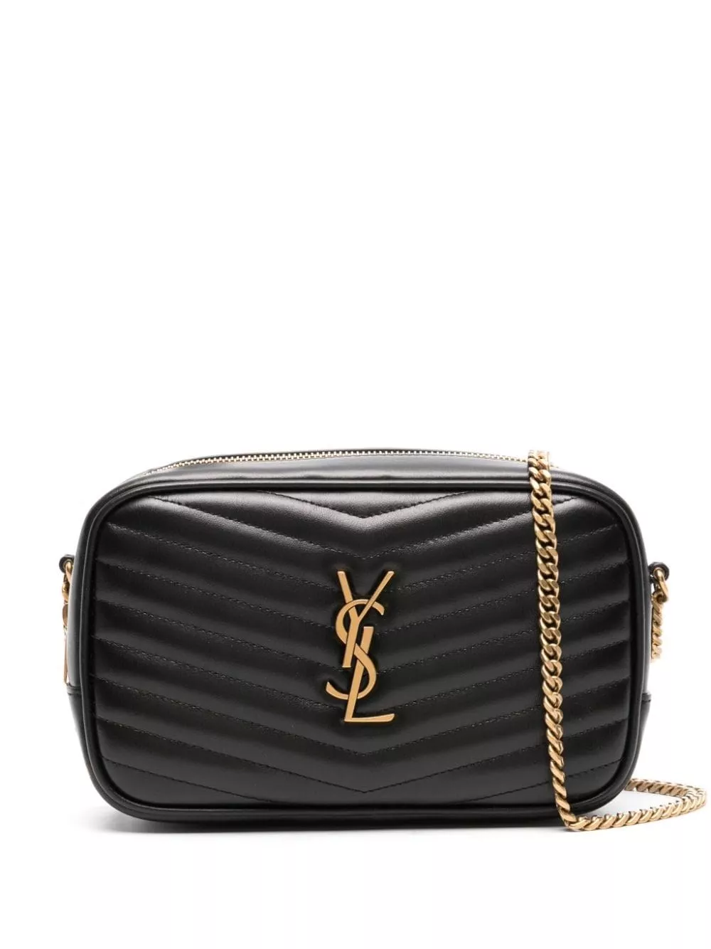Saint Laurent Mini borsa Lou in pelle