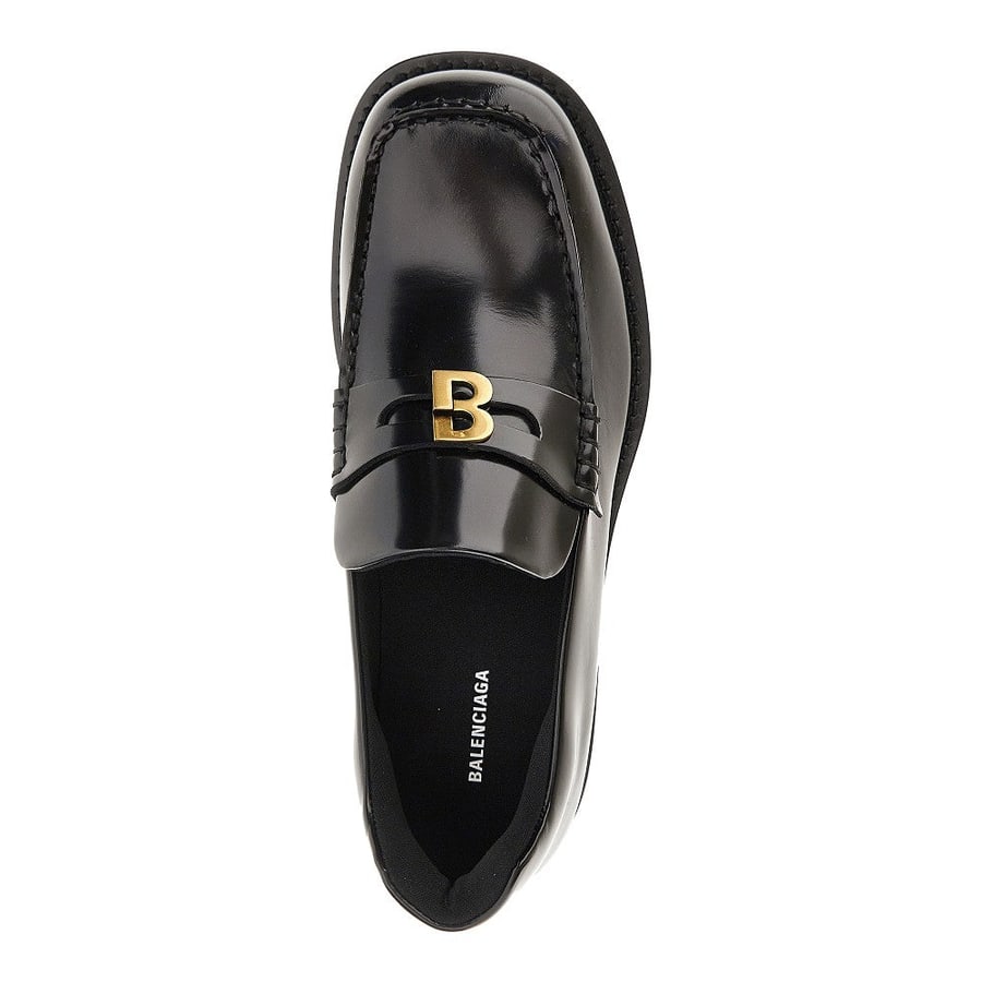 Balenciaga Mocassini 'Comfy' in pelle spazzolata, view 4