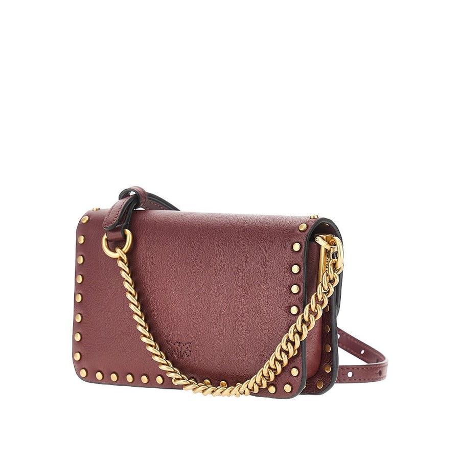 Pinko Borsa Baby Love Bag One Slouchy in pelle, view 2