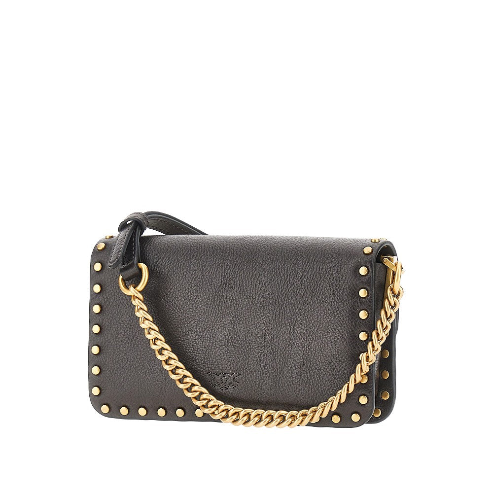 Pinko Borsa Baby Love Bag One Slouchy in pelle, view 2