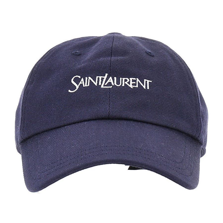 Saint Laurent Cappello baseball con ricamo Saint Laurent